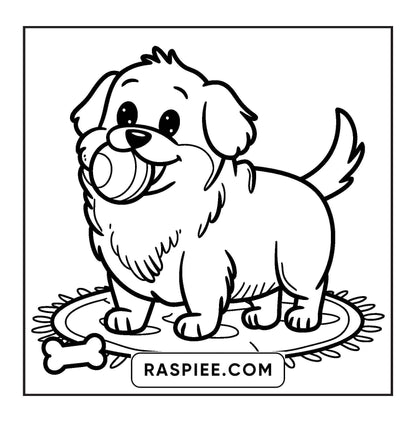 84 Bold and Easy Cute Animal Coloring Pages