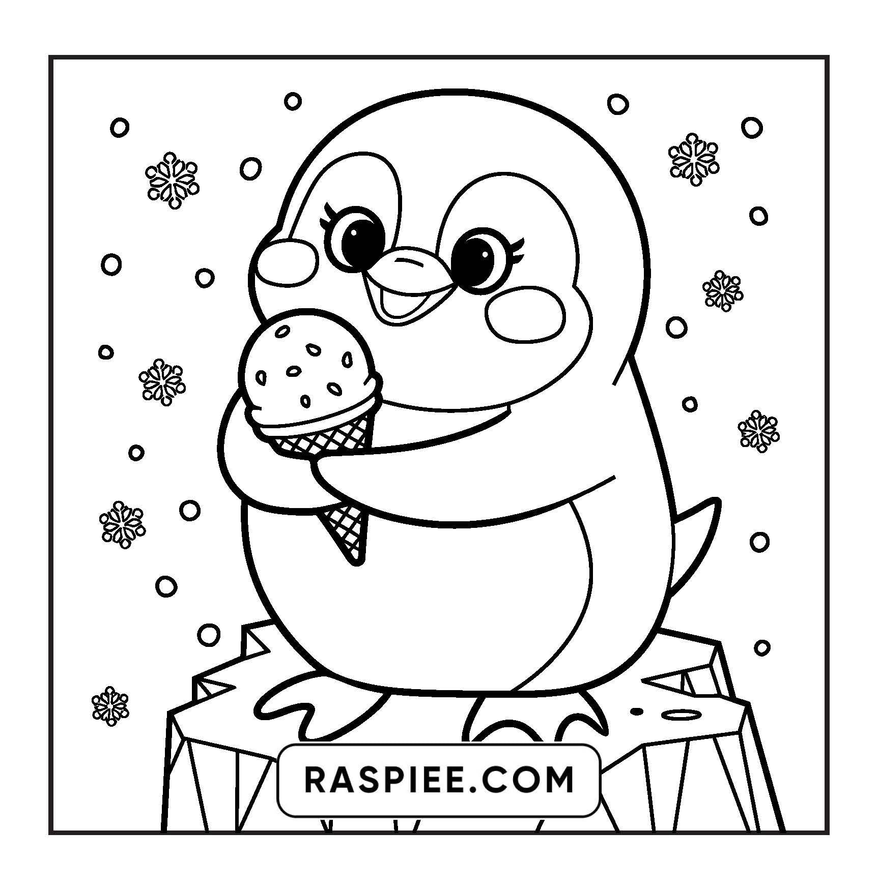 84 Bold and Easy Cute Animal Coloring Pages
