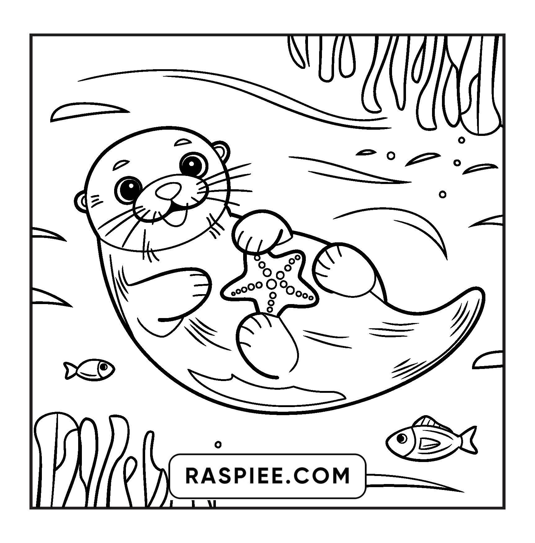84 Bold and Easy Cute Animal Coloring Pages