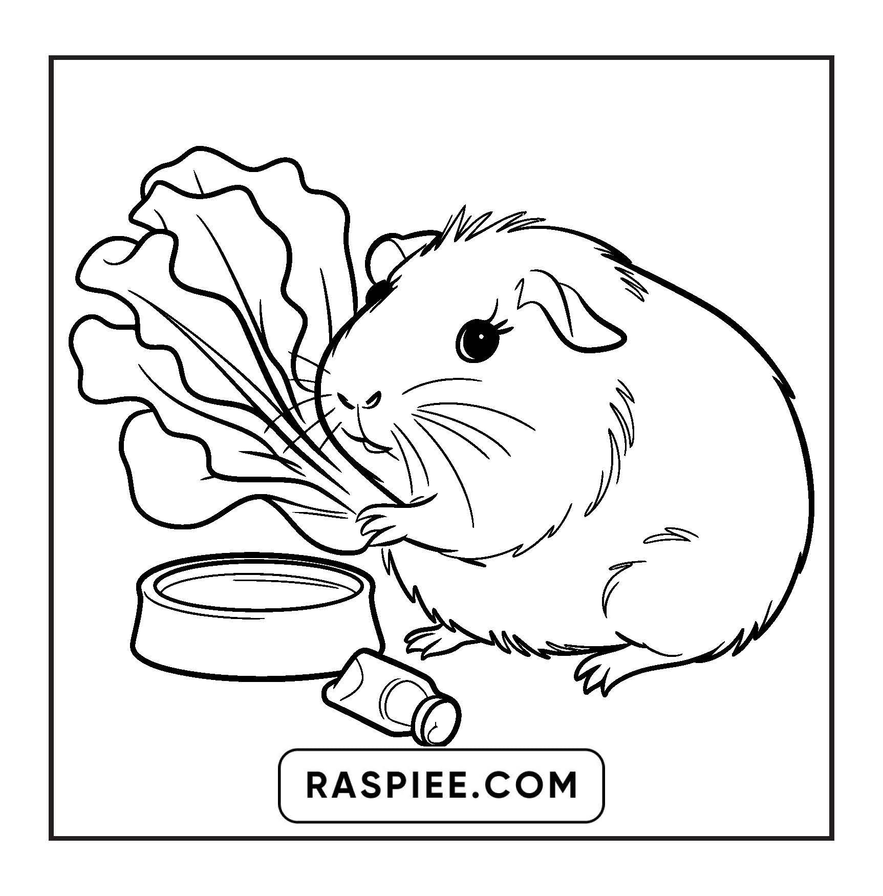 84 Bold and Easy Cute Animal Coloring Pages