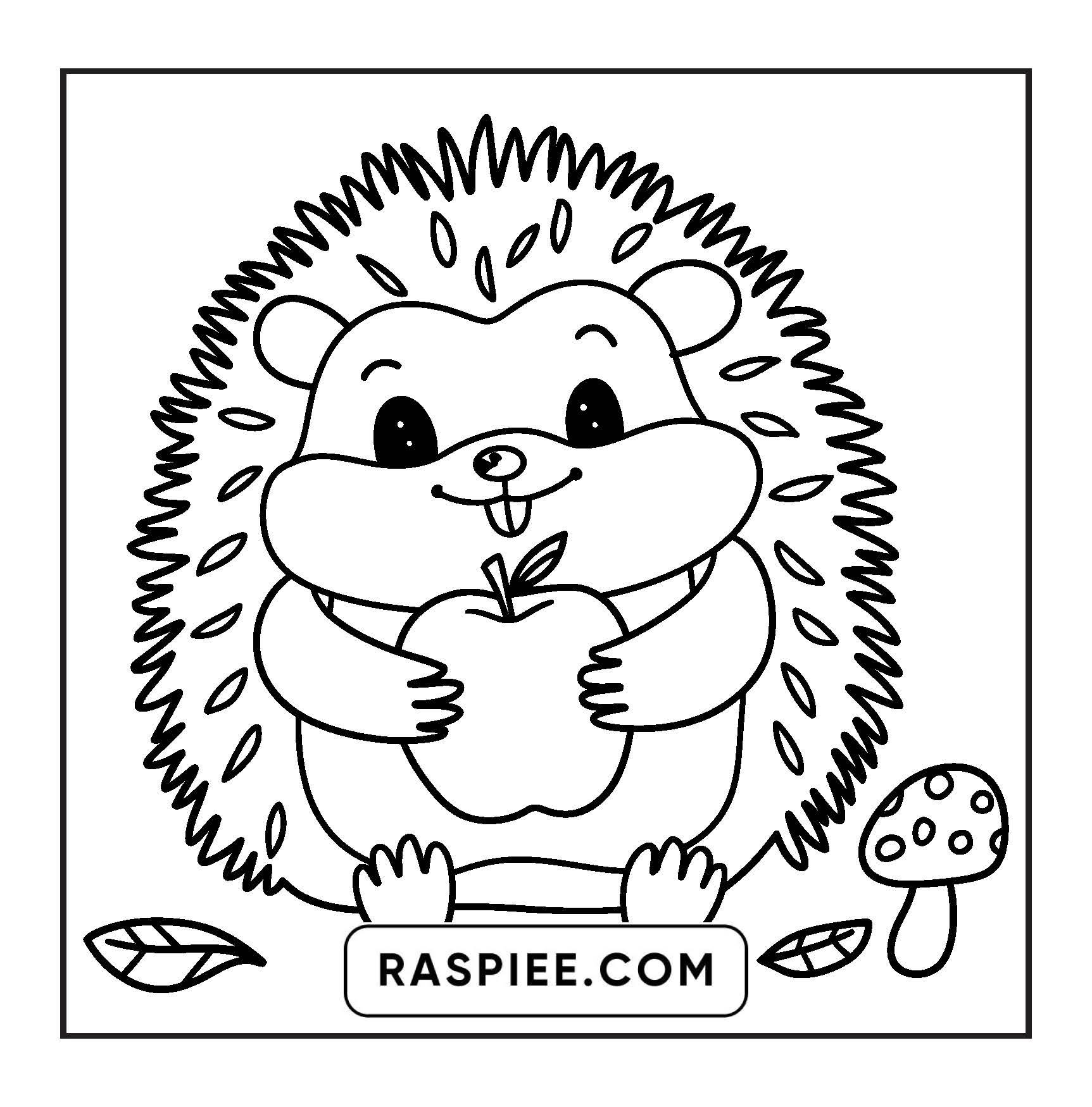 84 Bold and Easy Cute Animal Coloring Pages