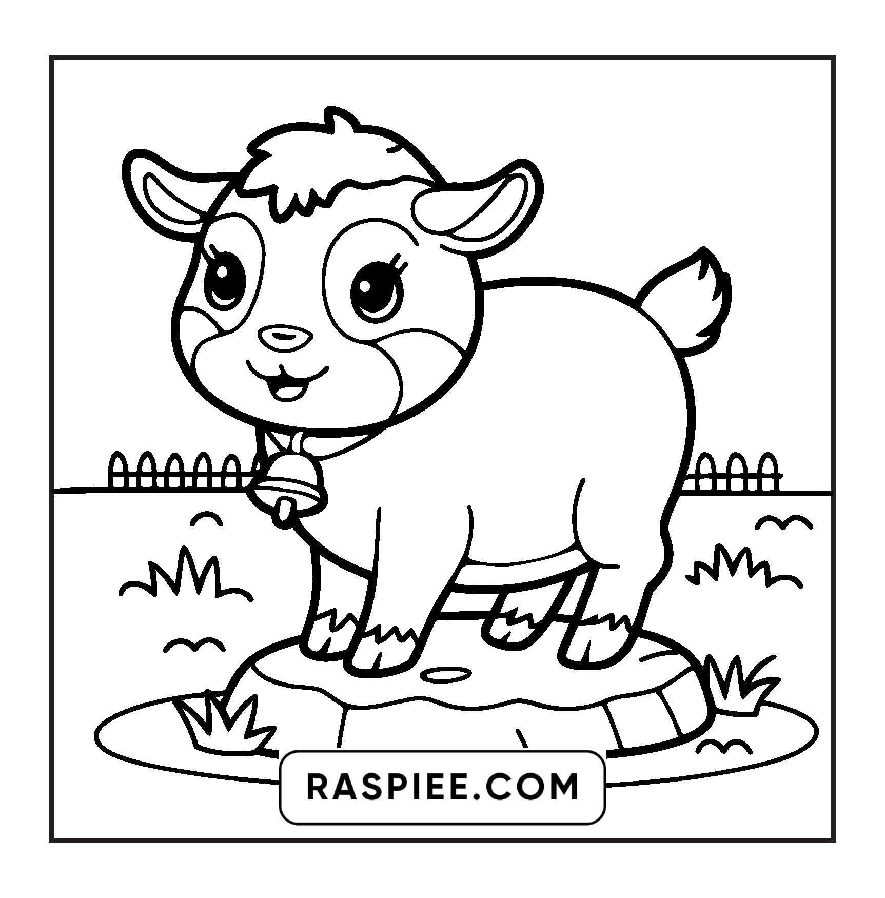 84 Bold and Easy Cute Animal Coloring Pages