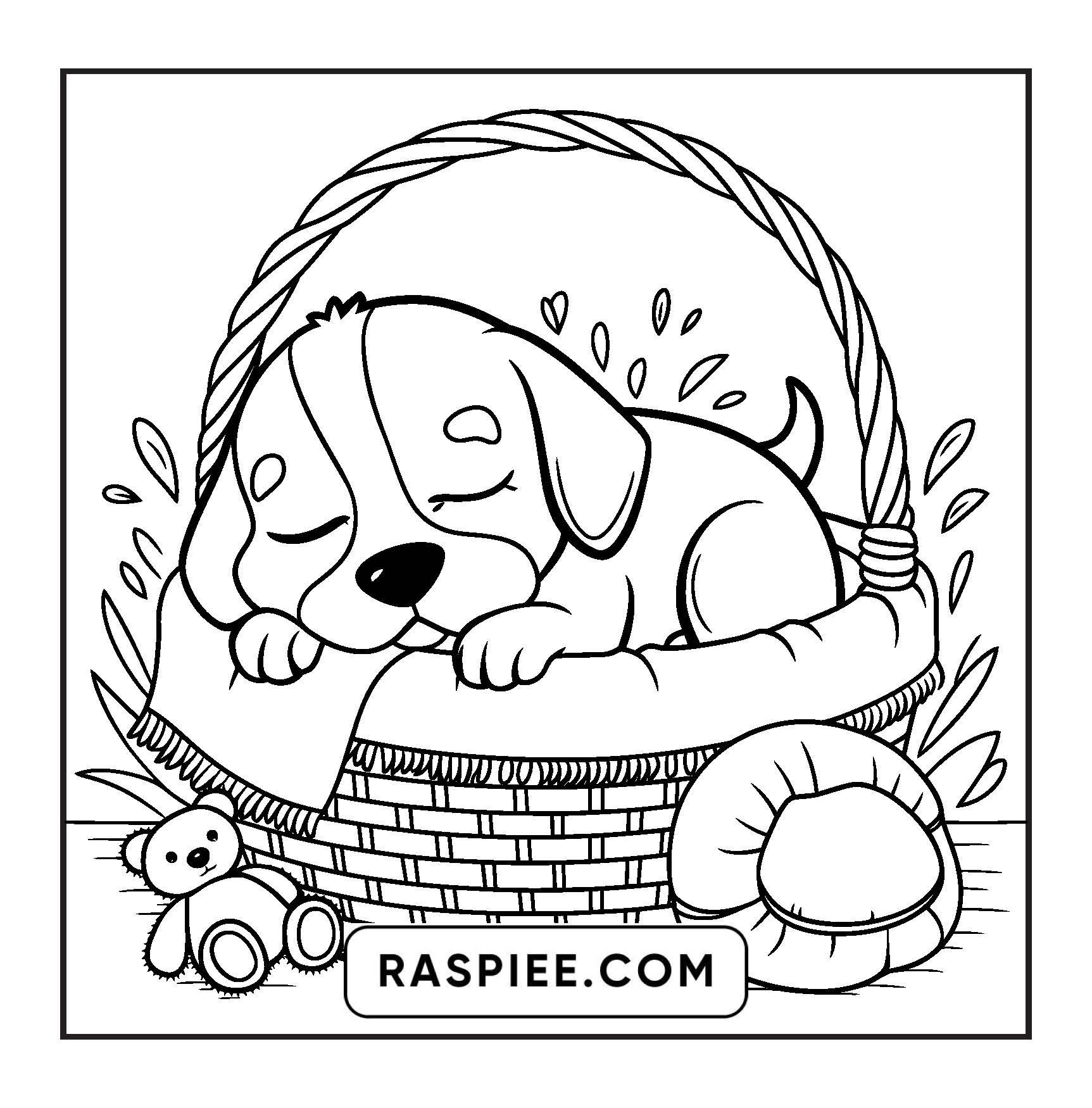 84 Bold and Easy Cute Animal Coloring Pages