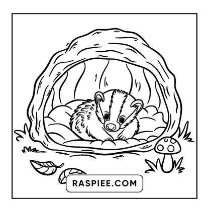 85 Bold and Easy Cozy Animal Coloring Pages