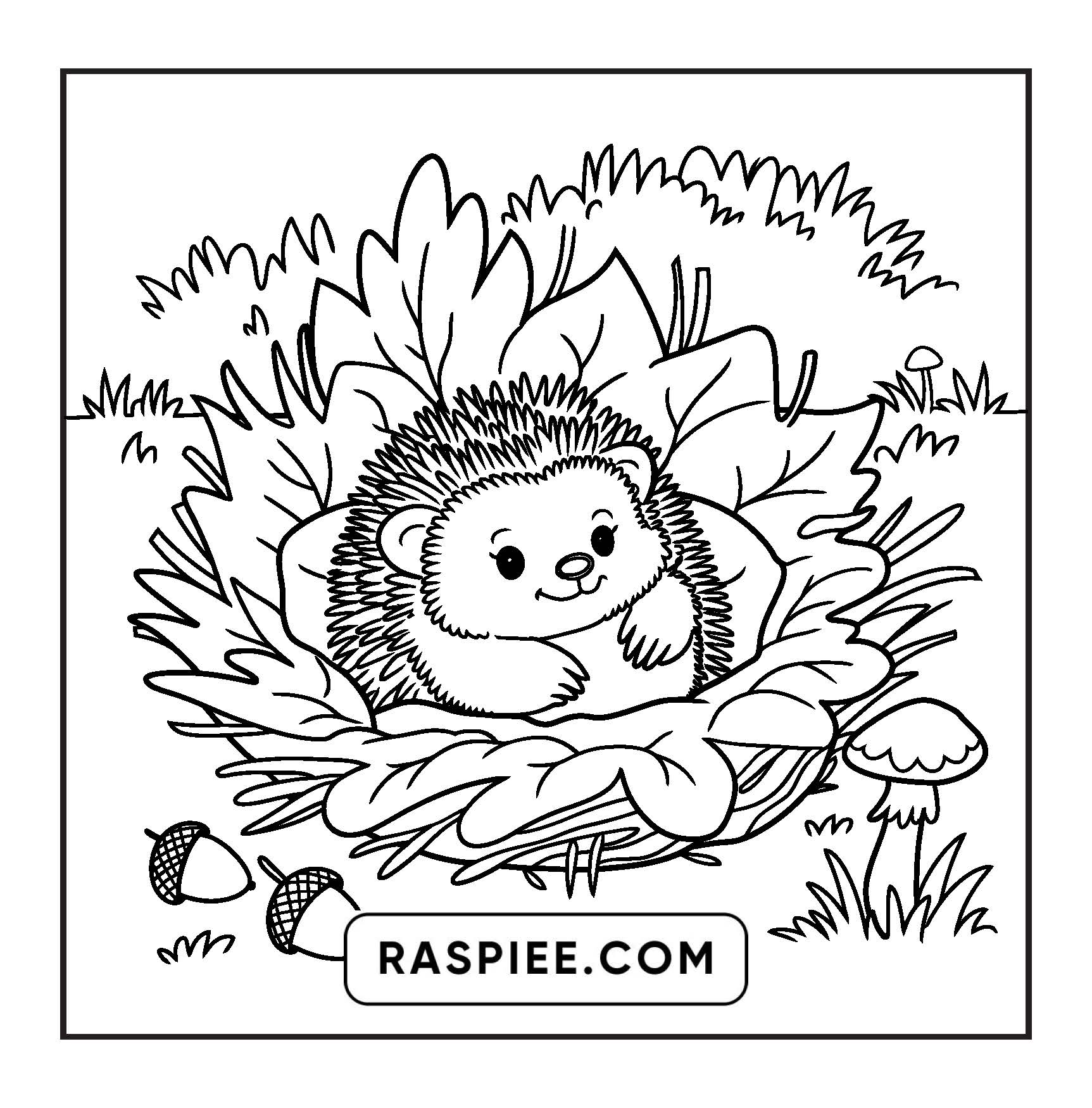 85 Bold and Easy Cozy Animal Coloring Pages
