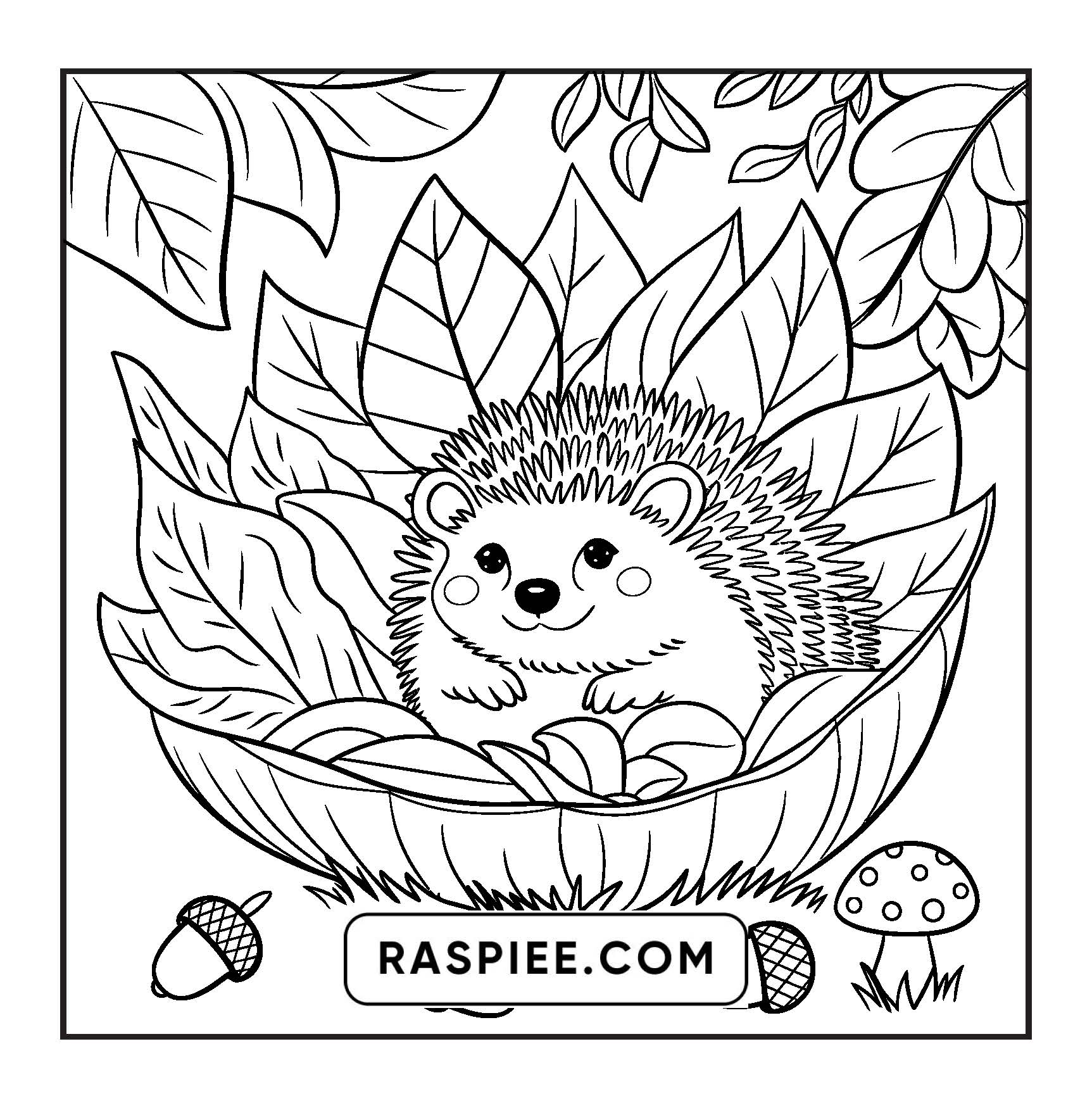 85 Bold and Easy Cozy Animal Coloring Pages