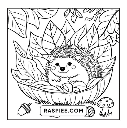 85 Bold and Easy Cozy Animal Coloring Pages