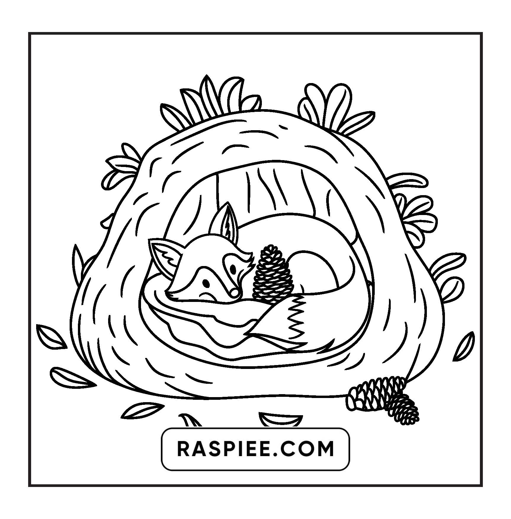 85 Bold and Easy Cozy Animal Coloring Pages