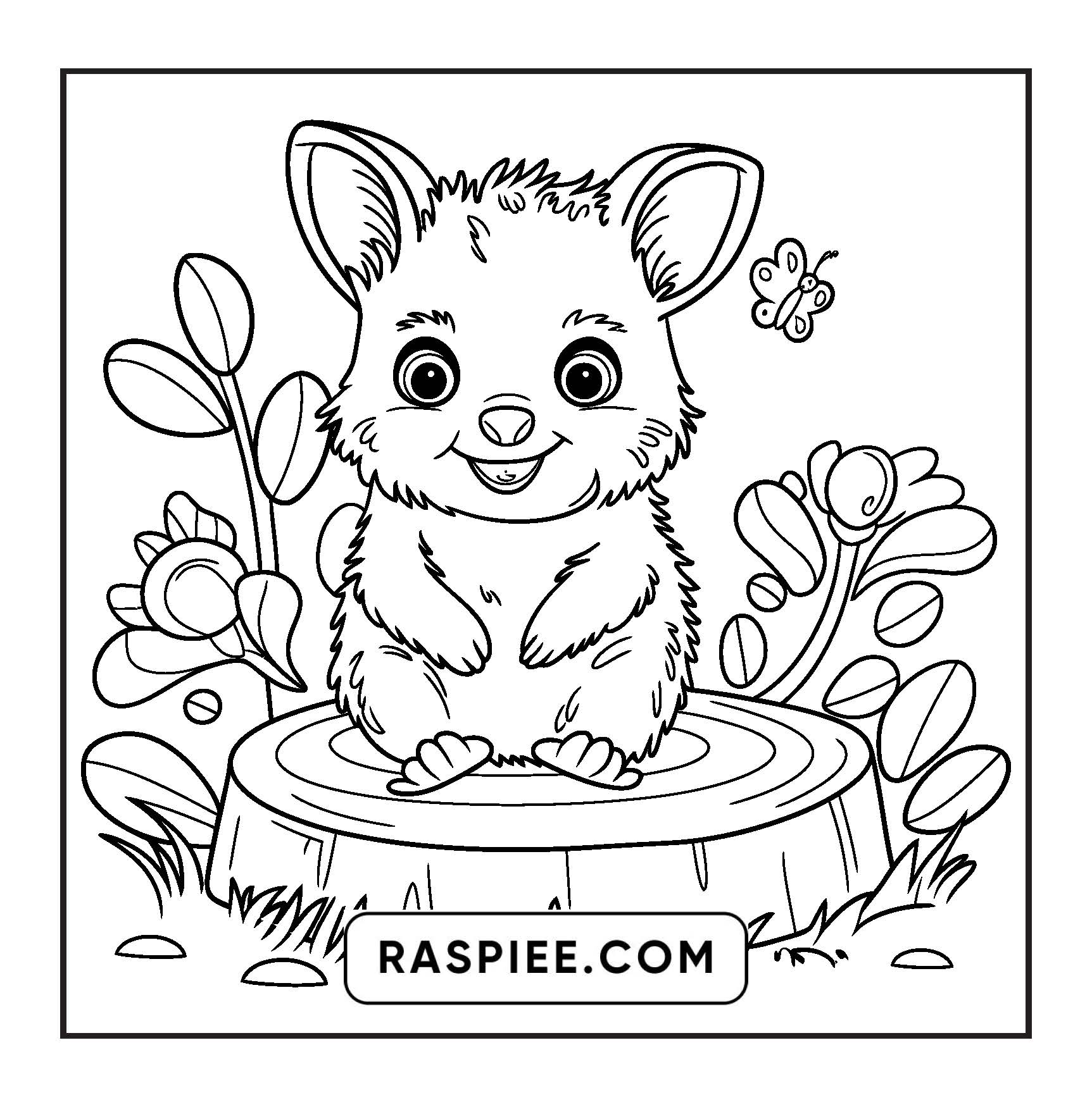 85 Bold and Easy Cozy Animal Coloring Pages