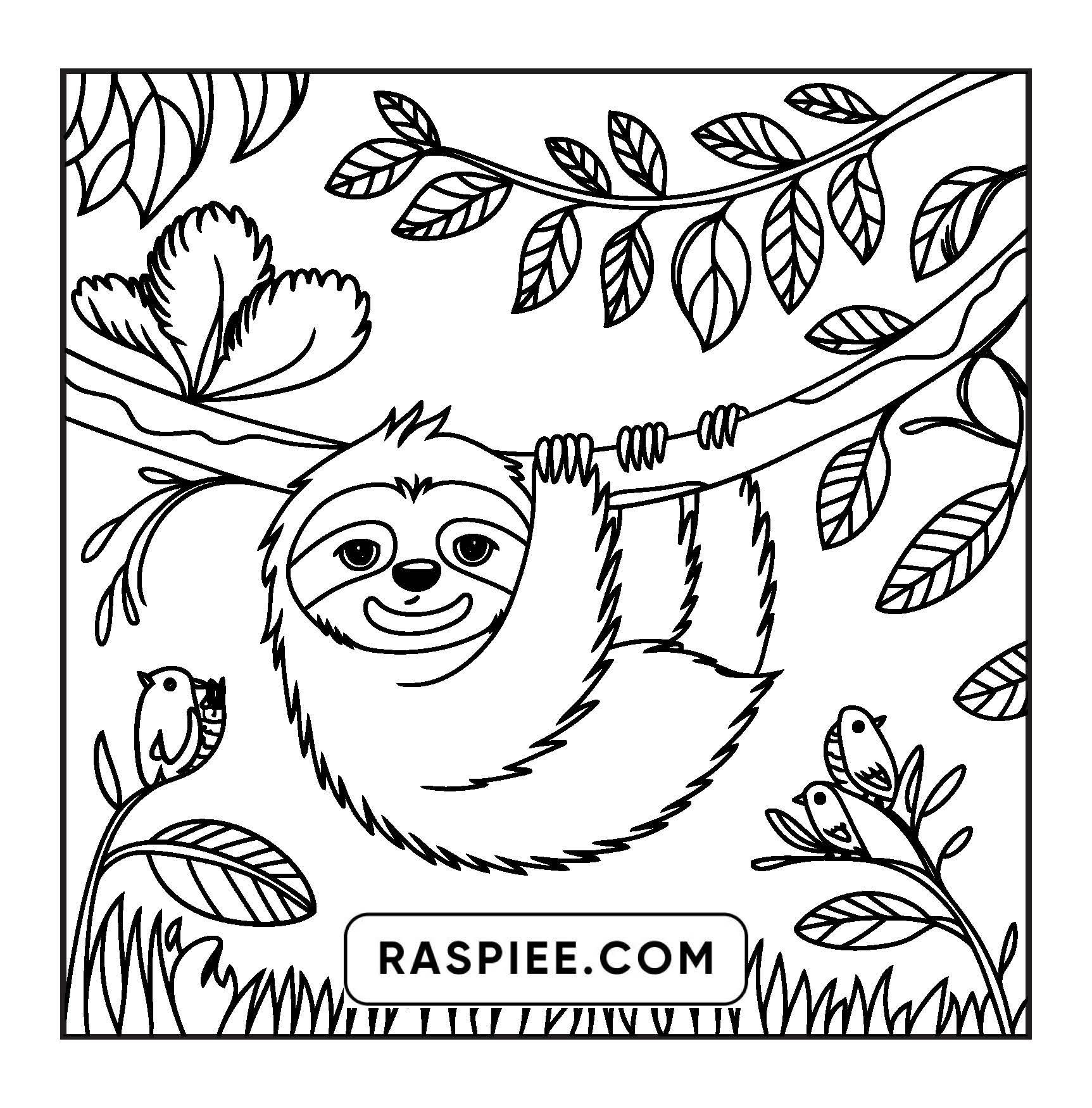 85 Bold and Easy Cozy Animal Coloring Pages