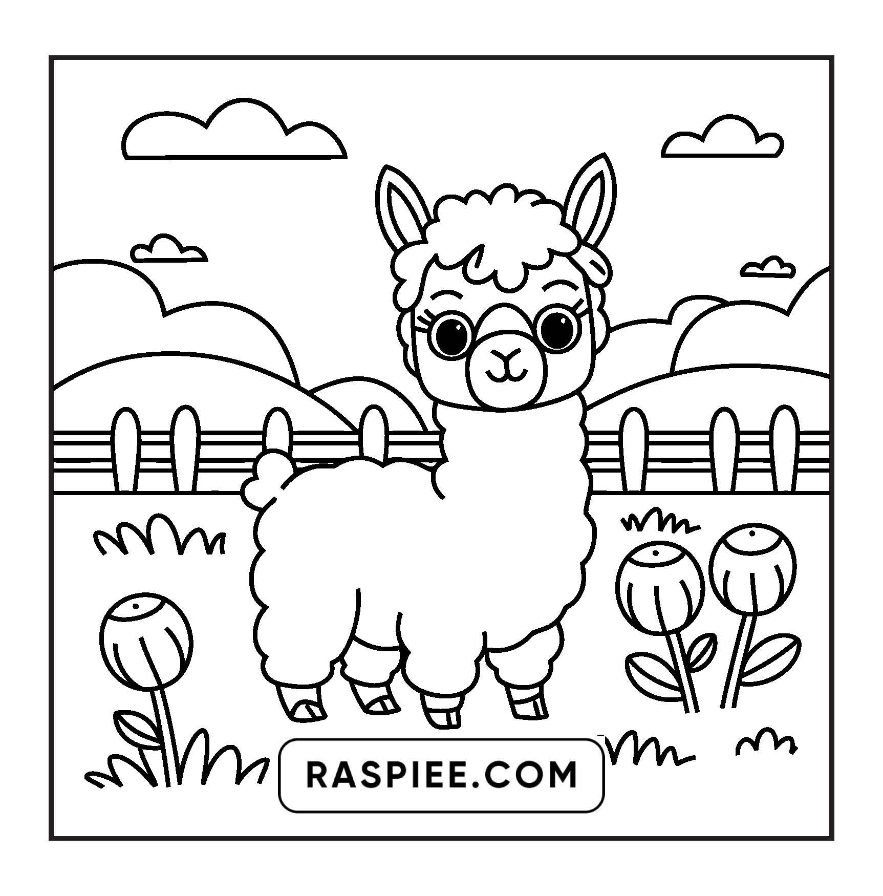 85 Bold and Easy Cozy Animal Coloring Pages