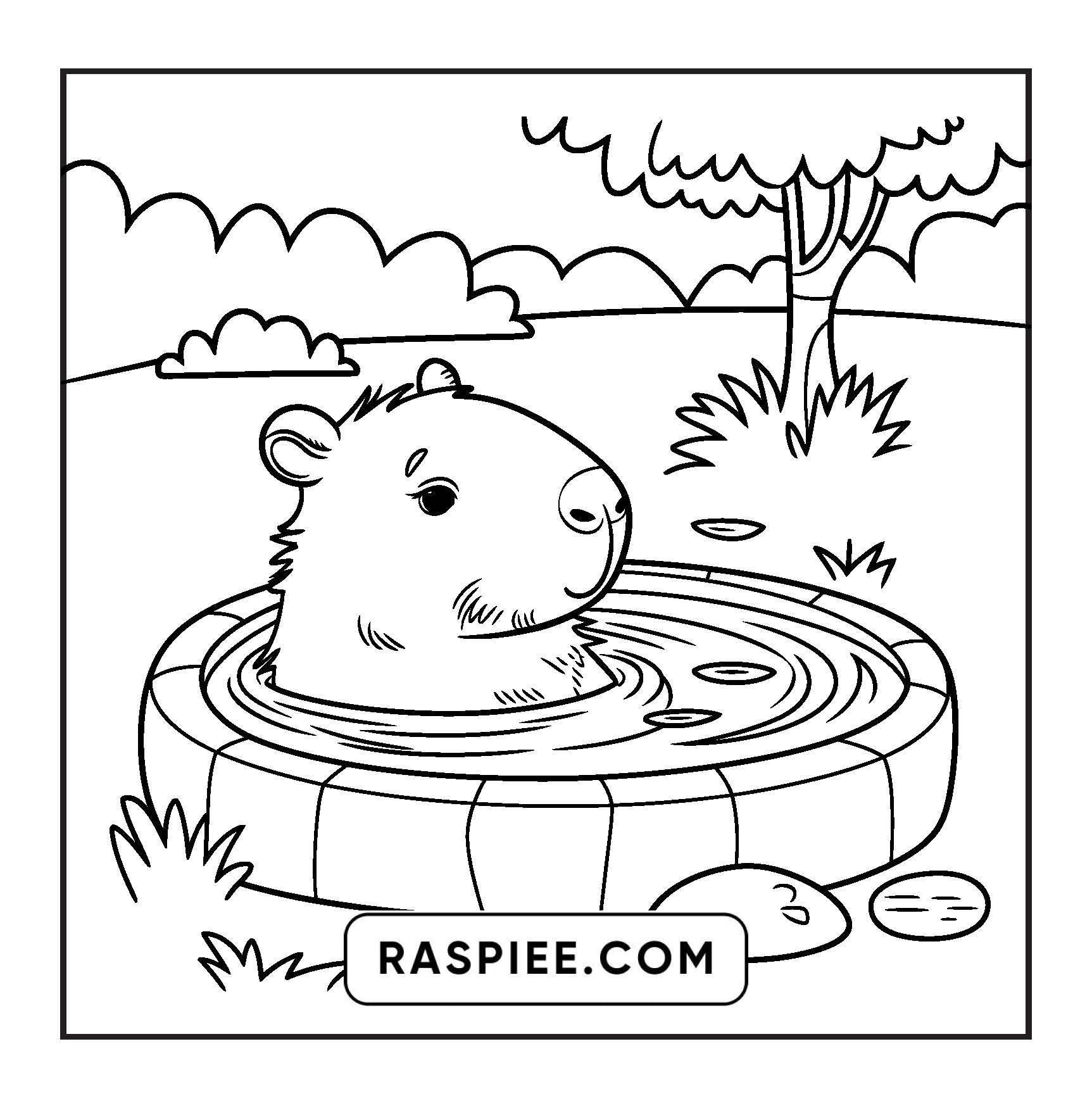 85 Bold and Easy Cozy Animal Coloring Pages