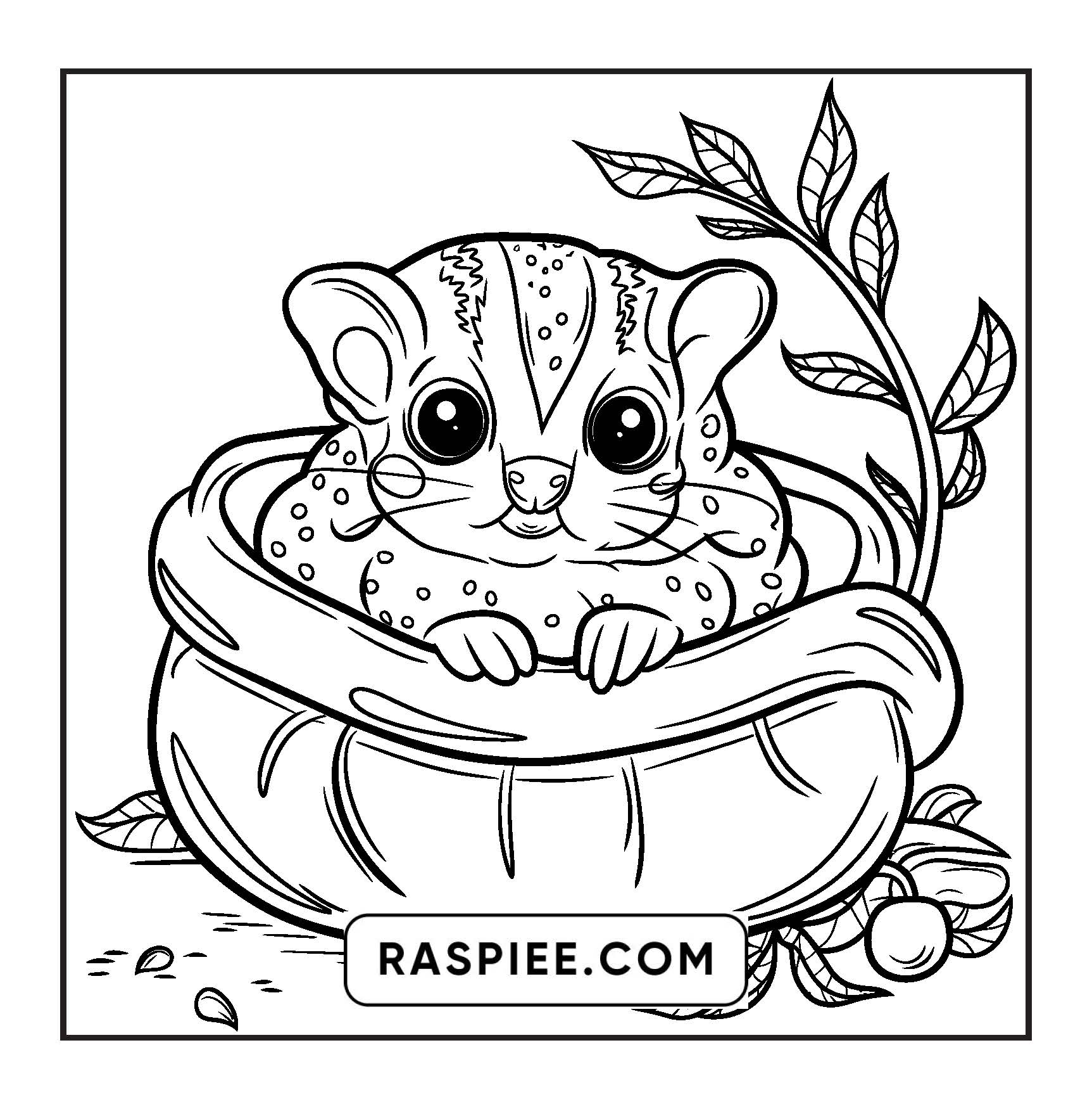 85 Bold and Easy Cozy Animal Coloring Pages