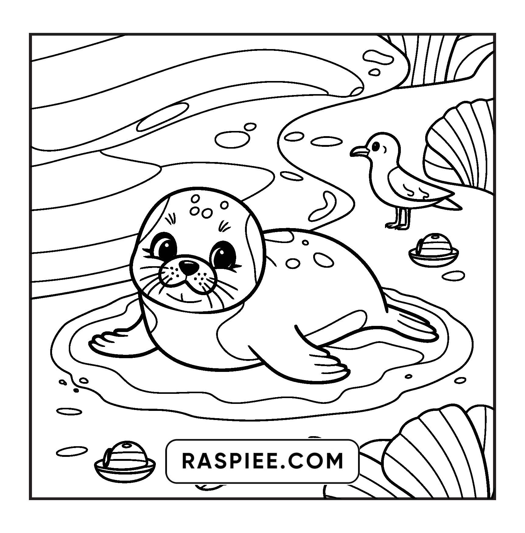 85 Bold and Easy Cozy Animal Coloring Pages