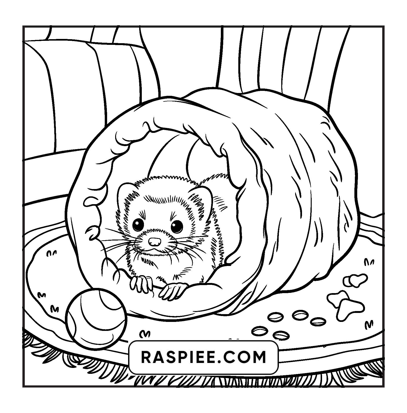85 Bold and Easy Cozy Animal Coloring Pages