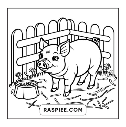 85 Bold and Easy Cozy Animal Coloring Pages
