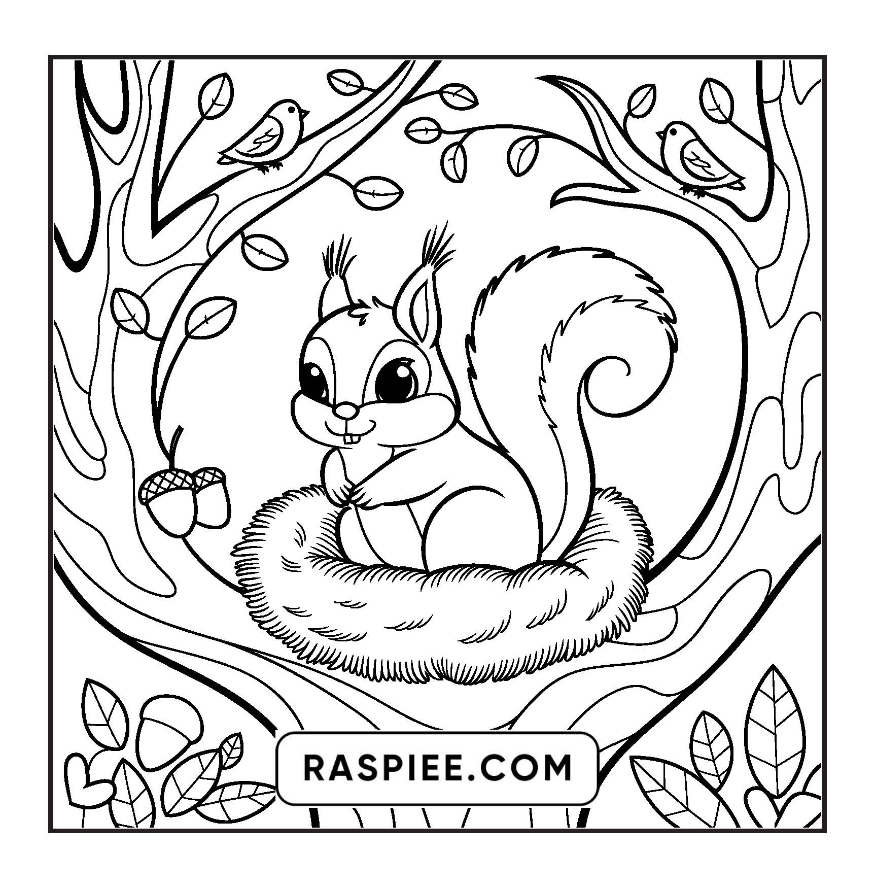 85 Bold and Easy Cozy Animal Coloring Pages