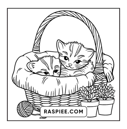 85 Bold and Easy Cozy Animal Coloring Pages