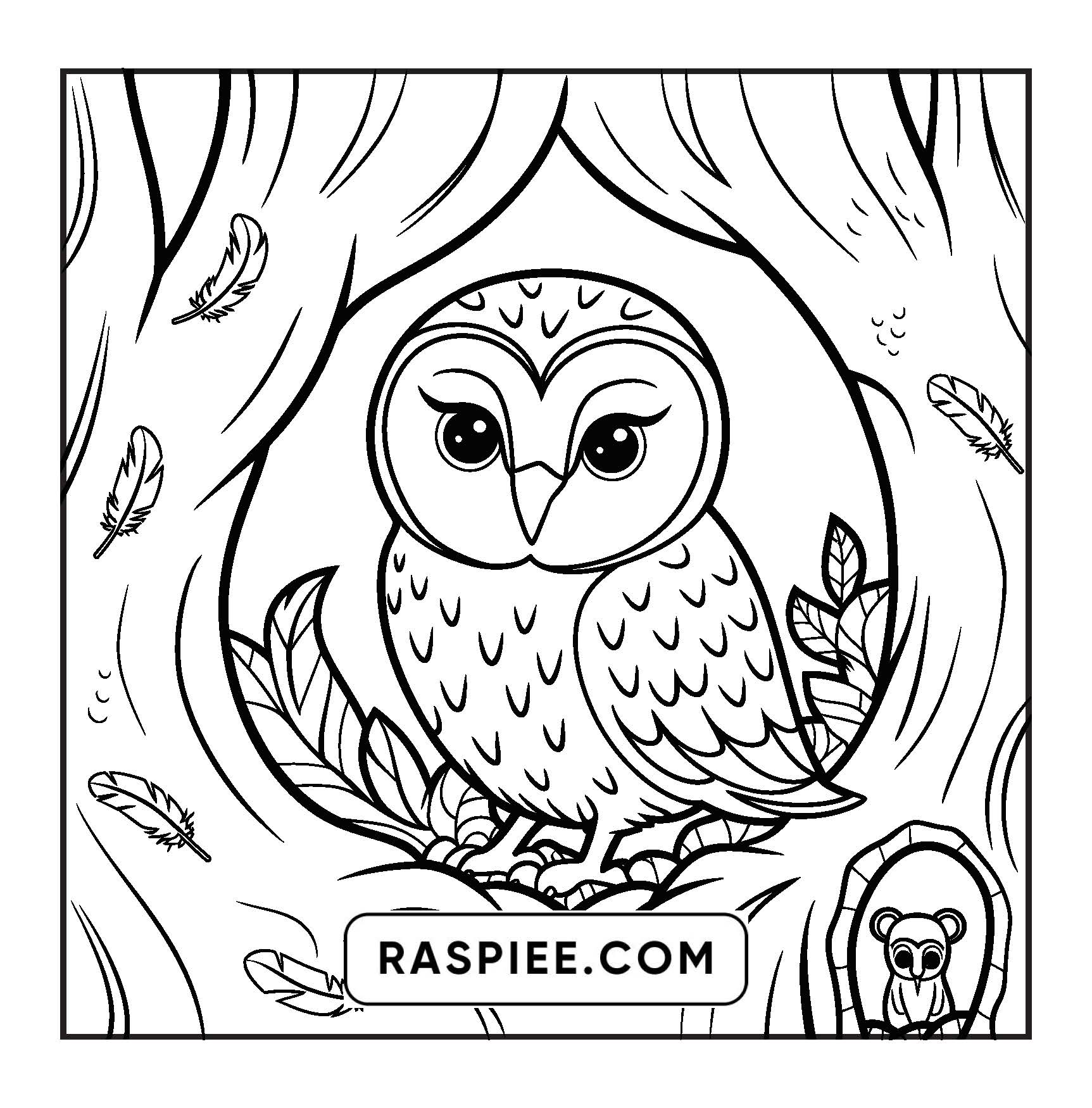 85 Bold and Easy Cozy Animal Coloring Pages