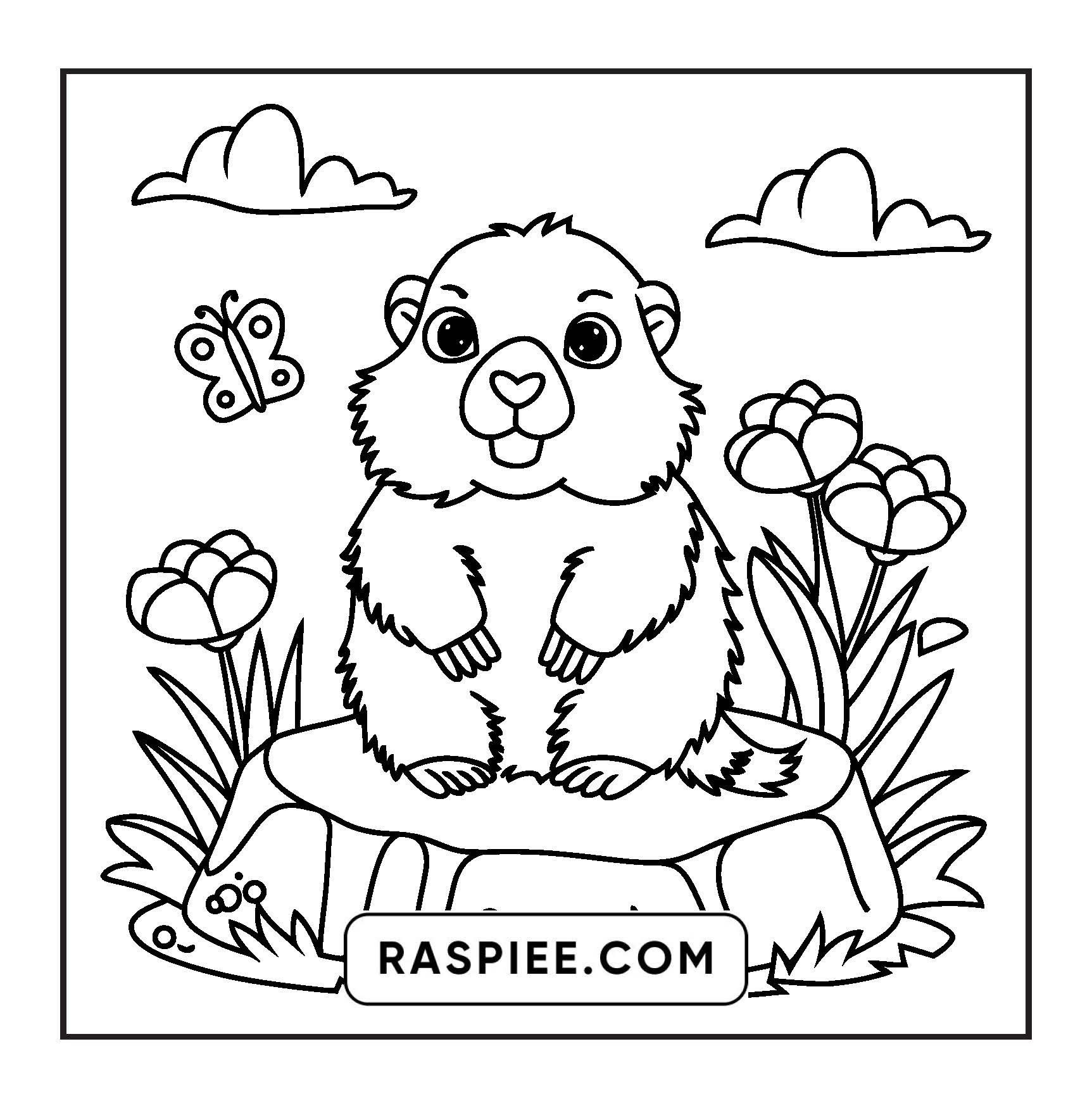 85 Bold and Easy Cozy Animal Coloring Pages