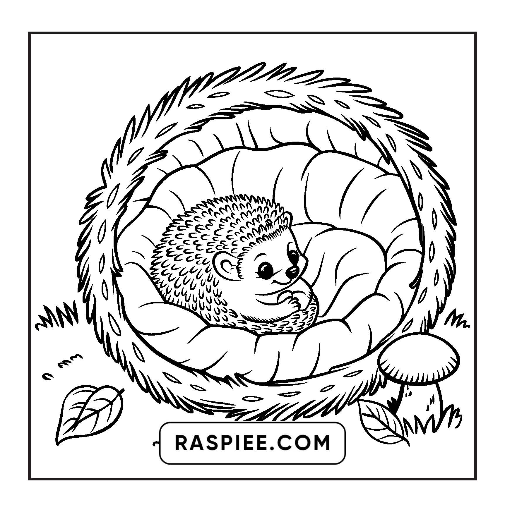 85 Bold and Easy Cozy Animal Coloring Pages