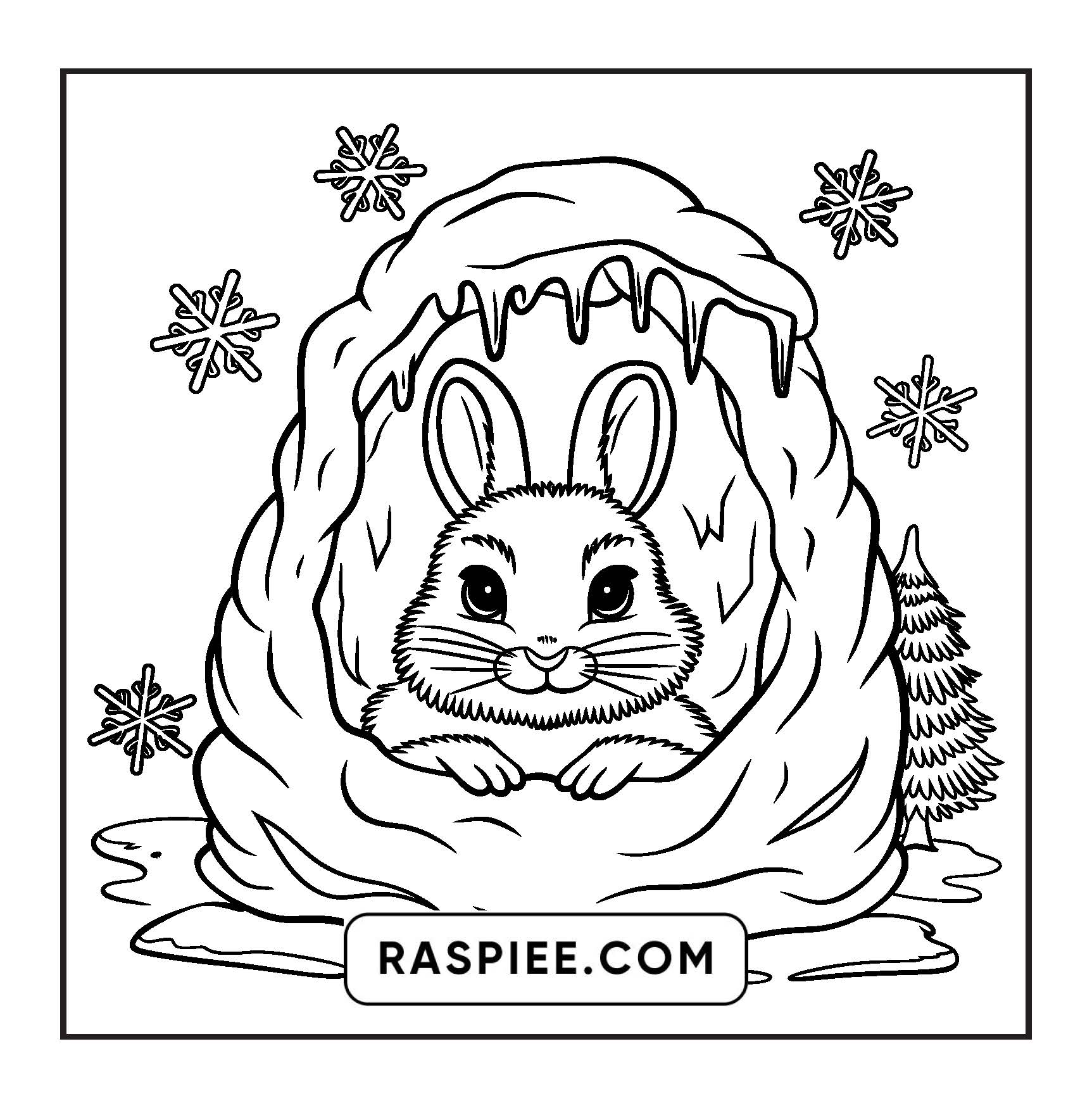 85 Bold and Easy Cozy Animal Coloring Pages
