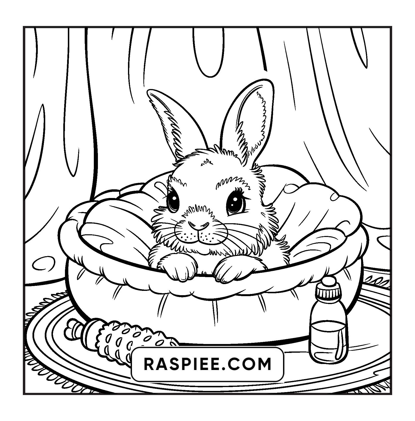85 Bold and Easy Cozy Animal Coloring Pages