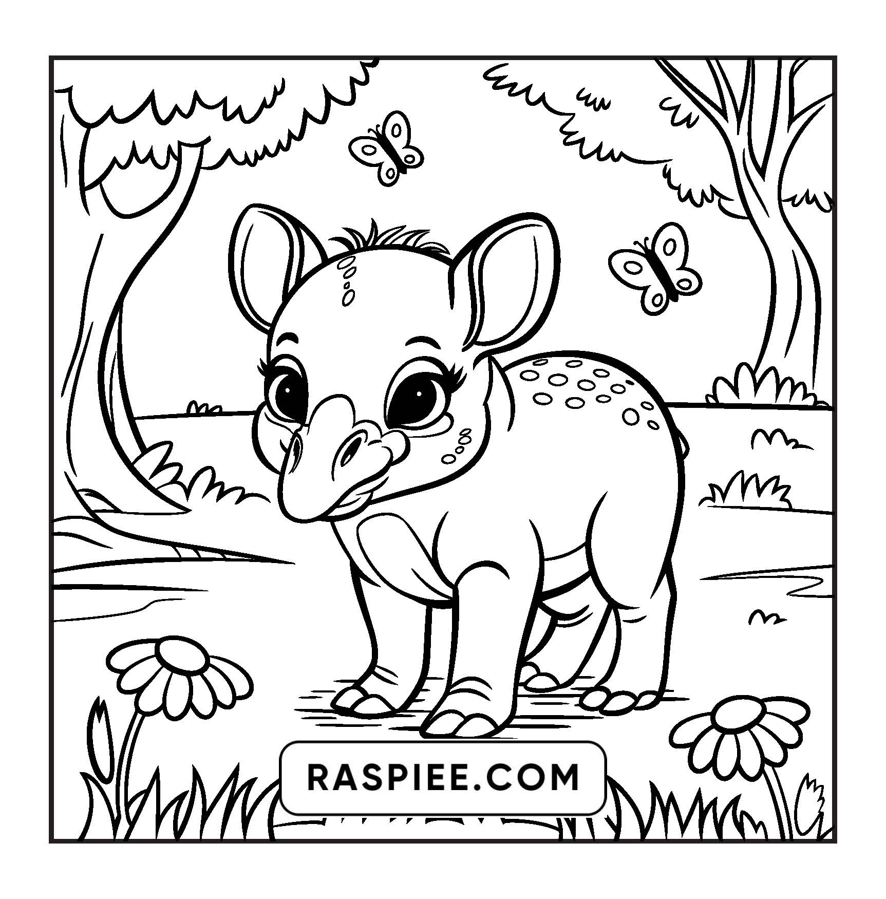 85 Bold and Easy Cozy Animal Coloring Pages