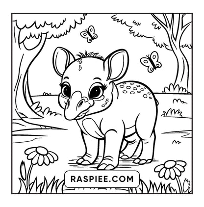 85 Bold and Easy Cozy Animal Coloring Pages