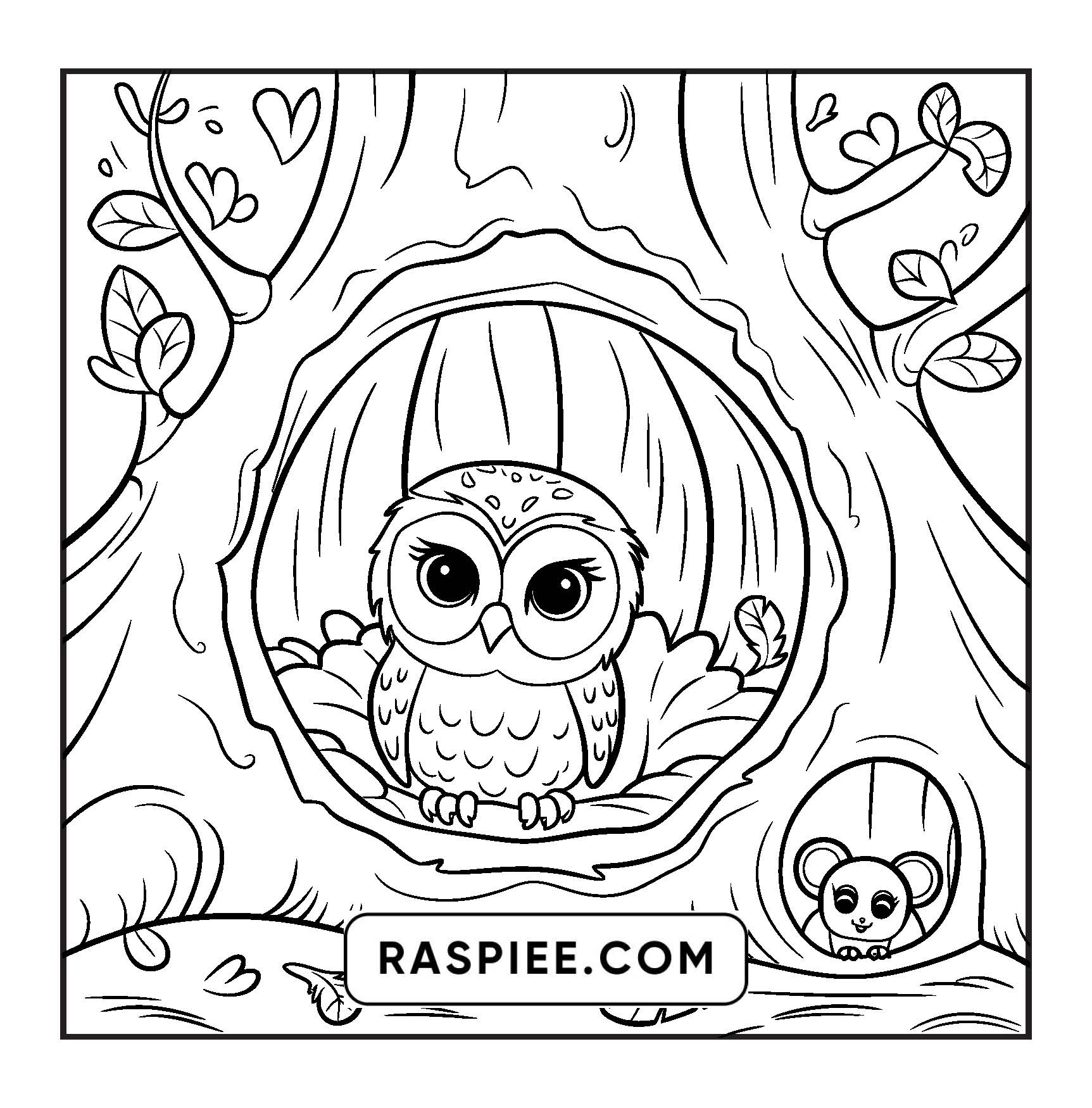 85 Bold and Easy Cozy Animal Coloring Pages