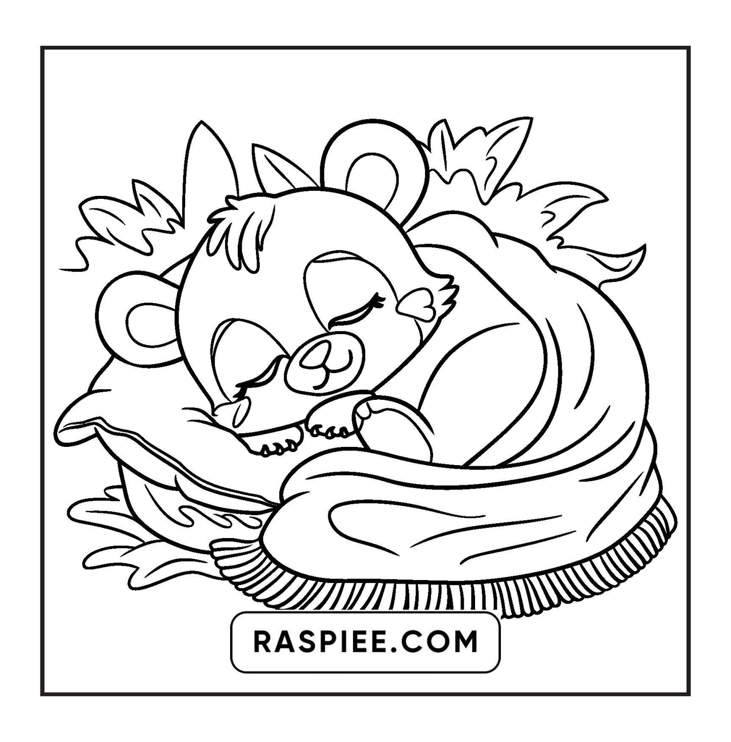 85 Bold and Easy Cozy Animal Coloring Pages