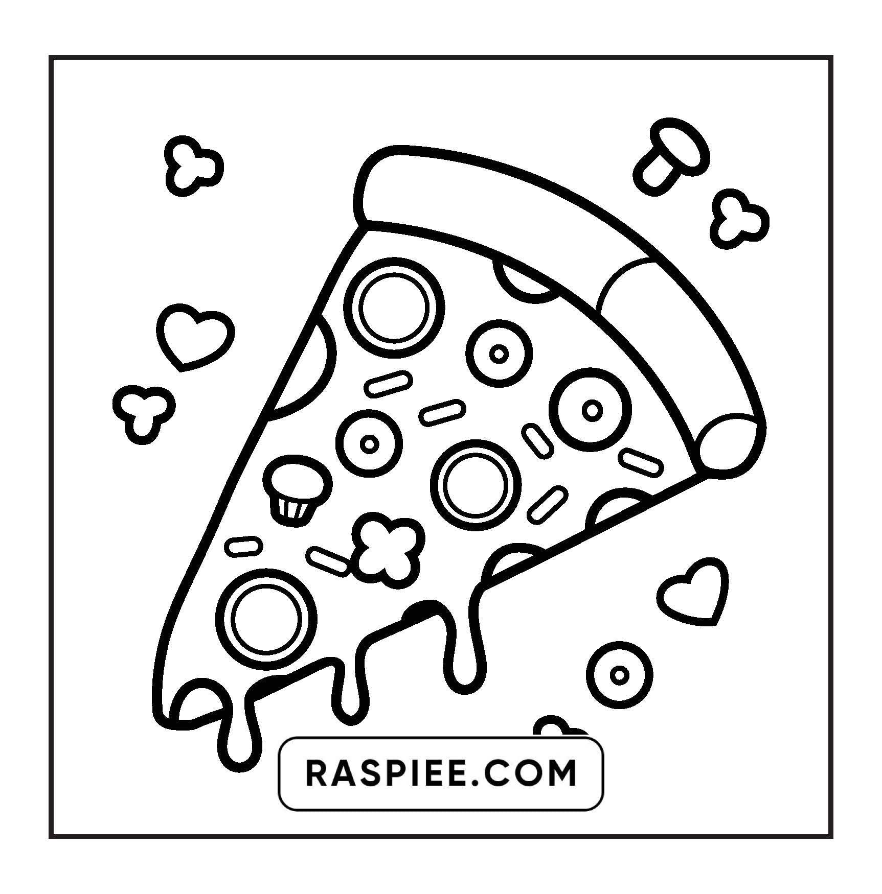 87 Bold and Easy Everyday Cute Things Coloring Pages