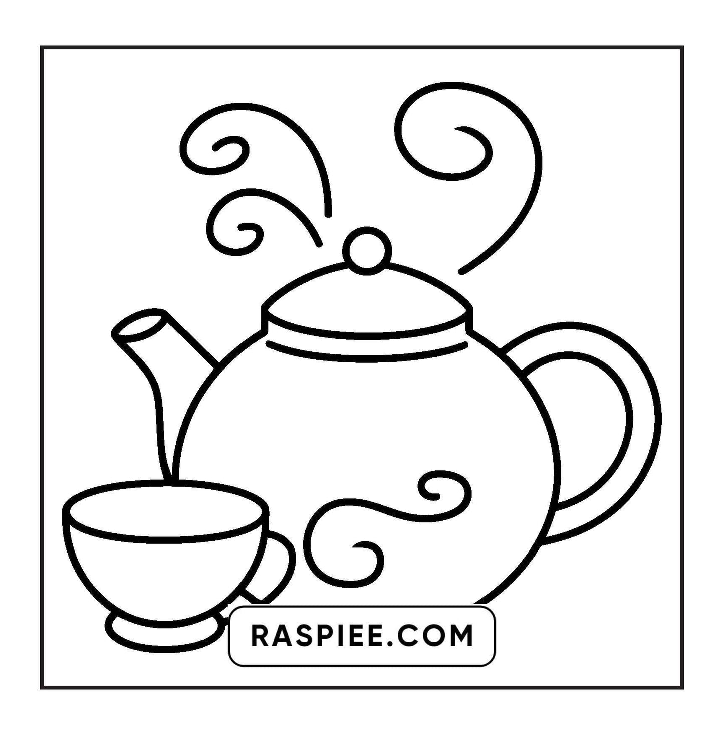 87 Bold and Easy Everyday Cute Things Coloring Pages