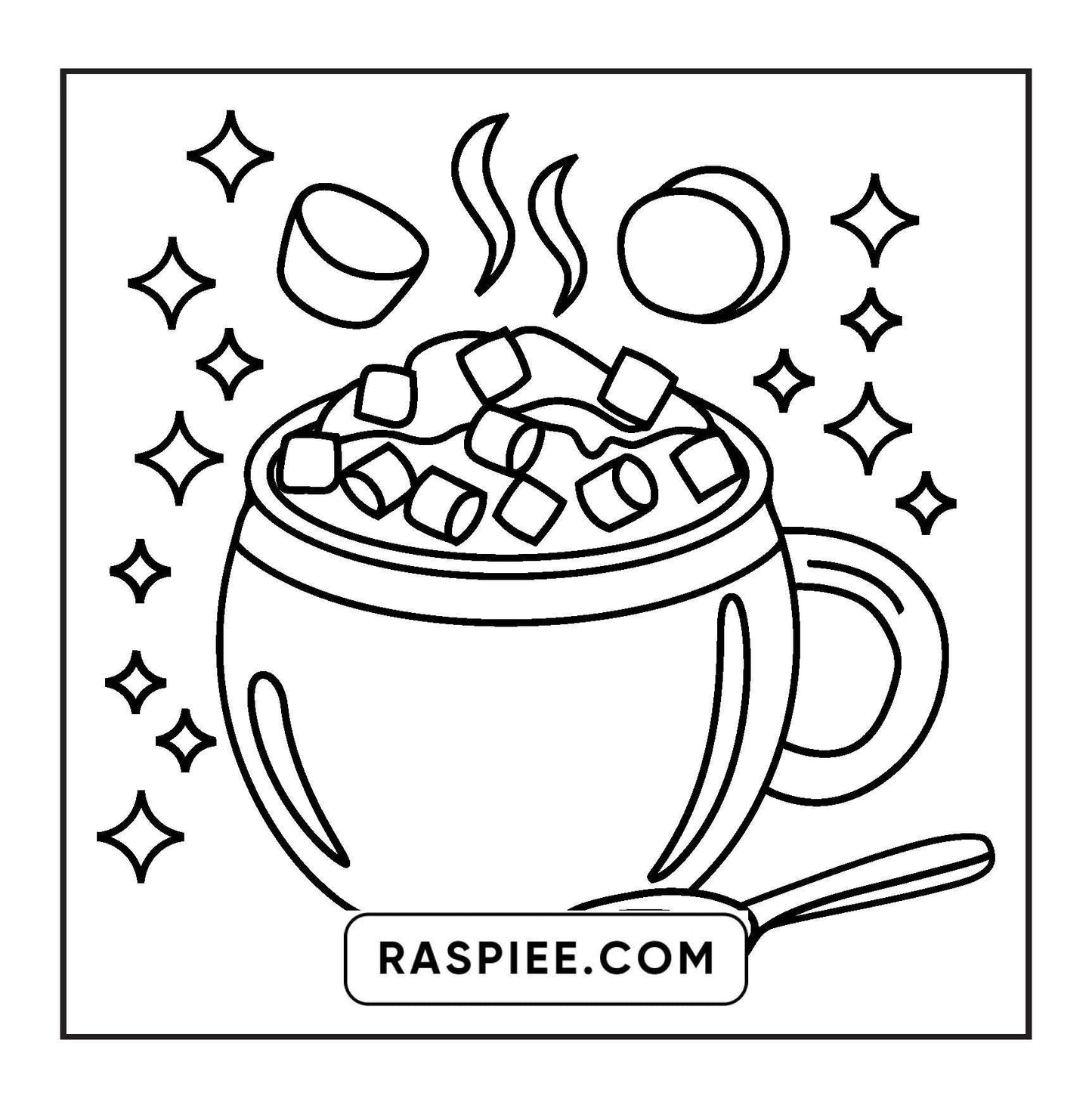 87 Bold and Easy Everyday Cute Things Coloring Pages