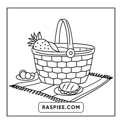 87 Bold and Easy Everyday Cute Things Coloring Pages