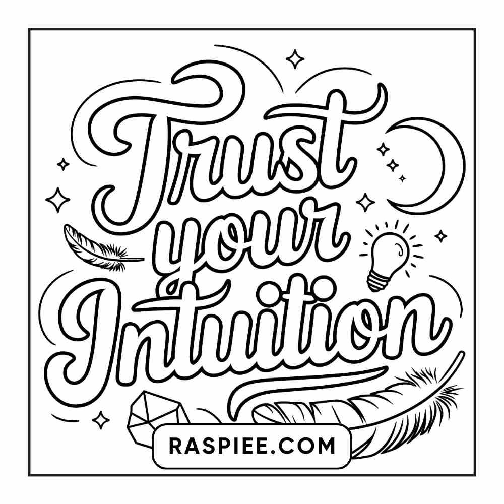 78 Bold and Easy Inspirational Words Coloring Pages Printable PDF Instant Download