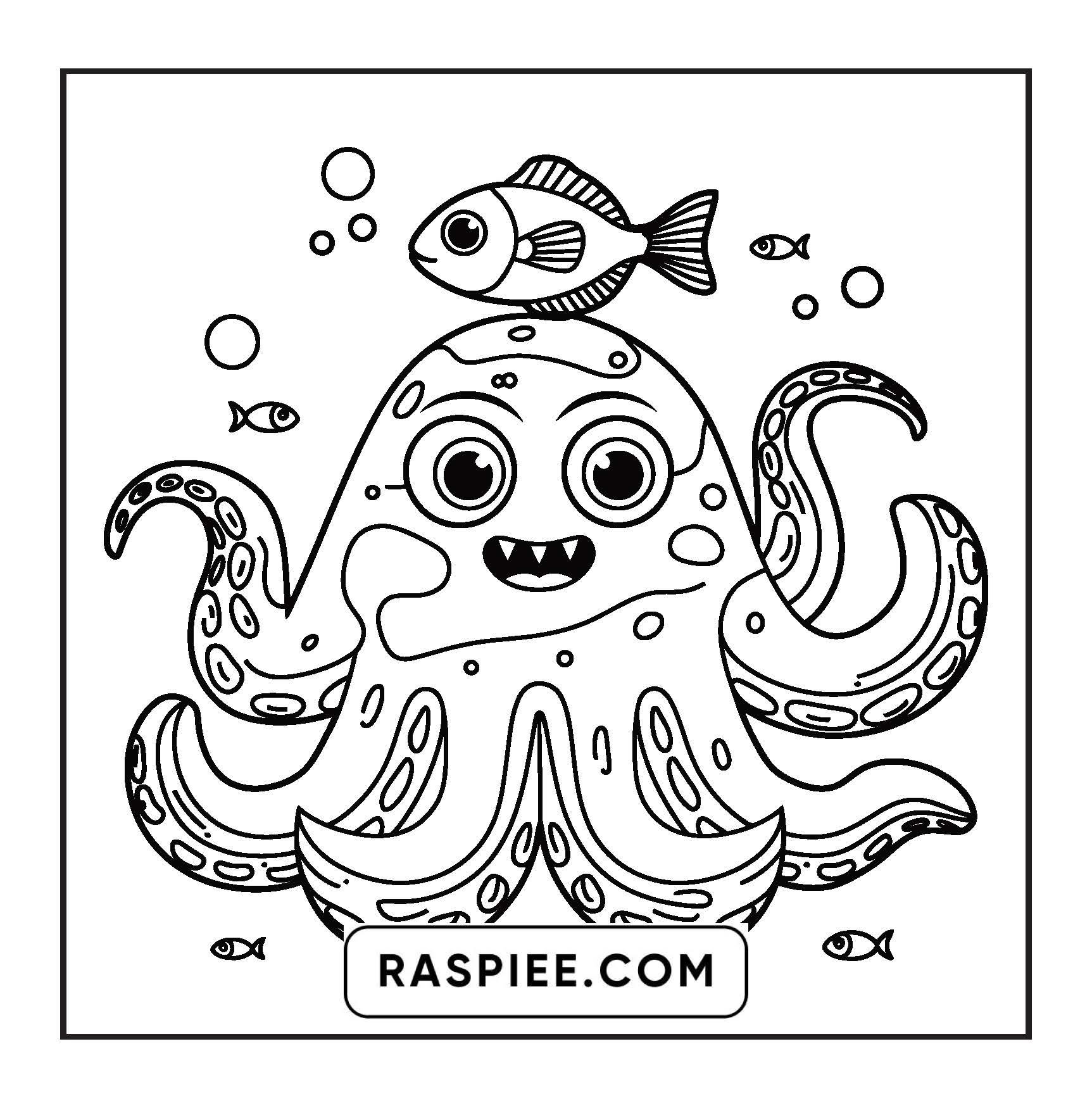 90 Bold and Easy Creepy Monster Coloring Pages