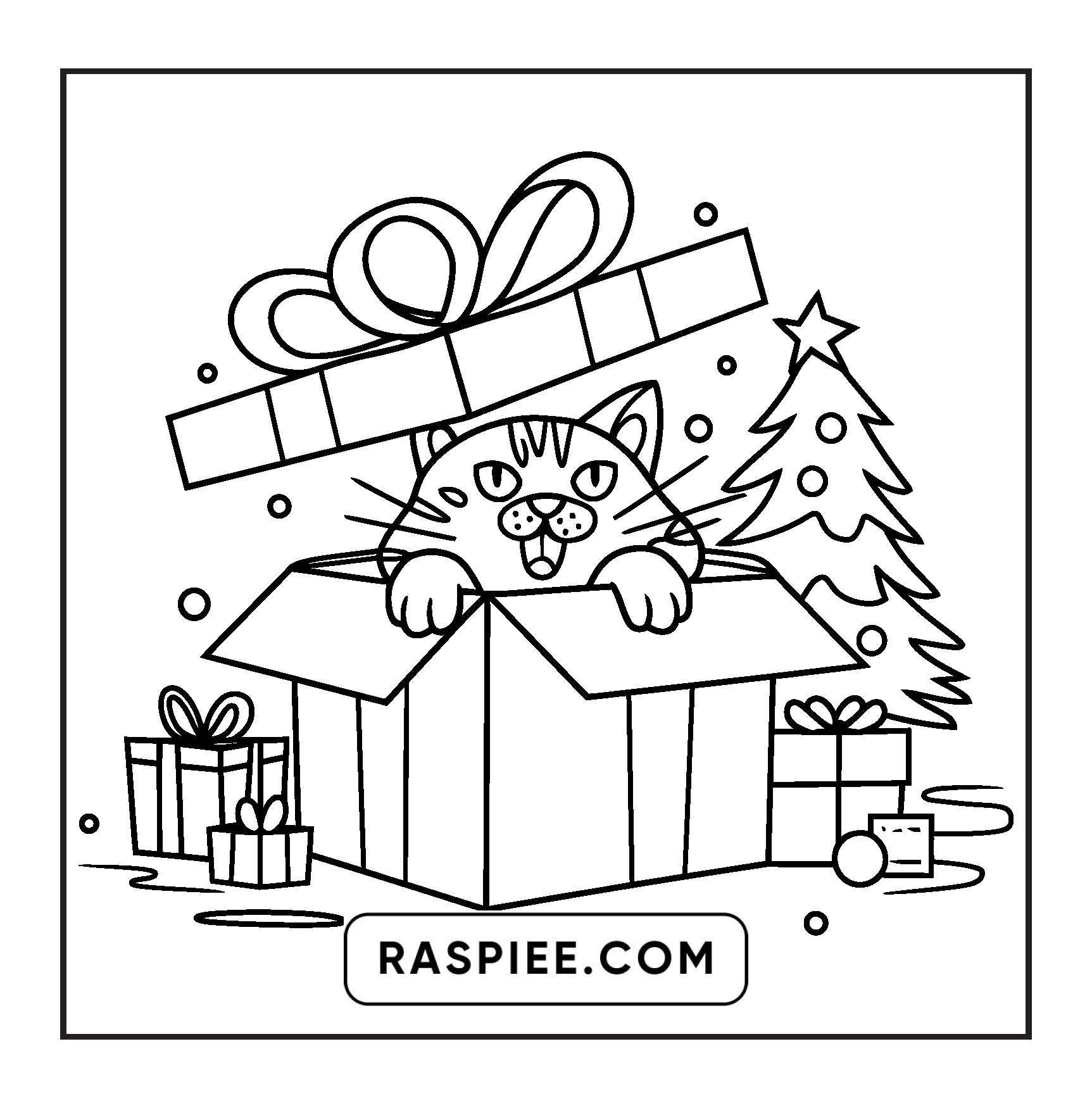 90 Bold and Easy Merry Christmas Coloring Pages