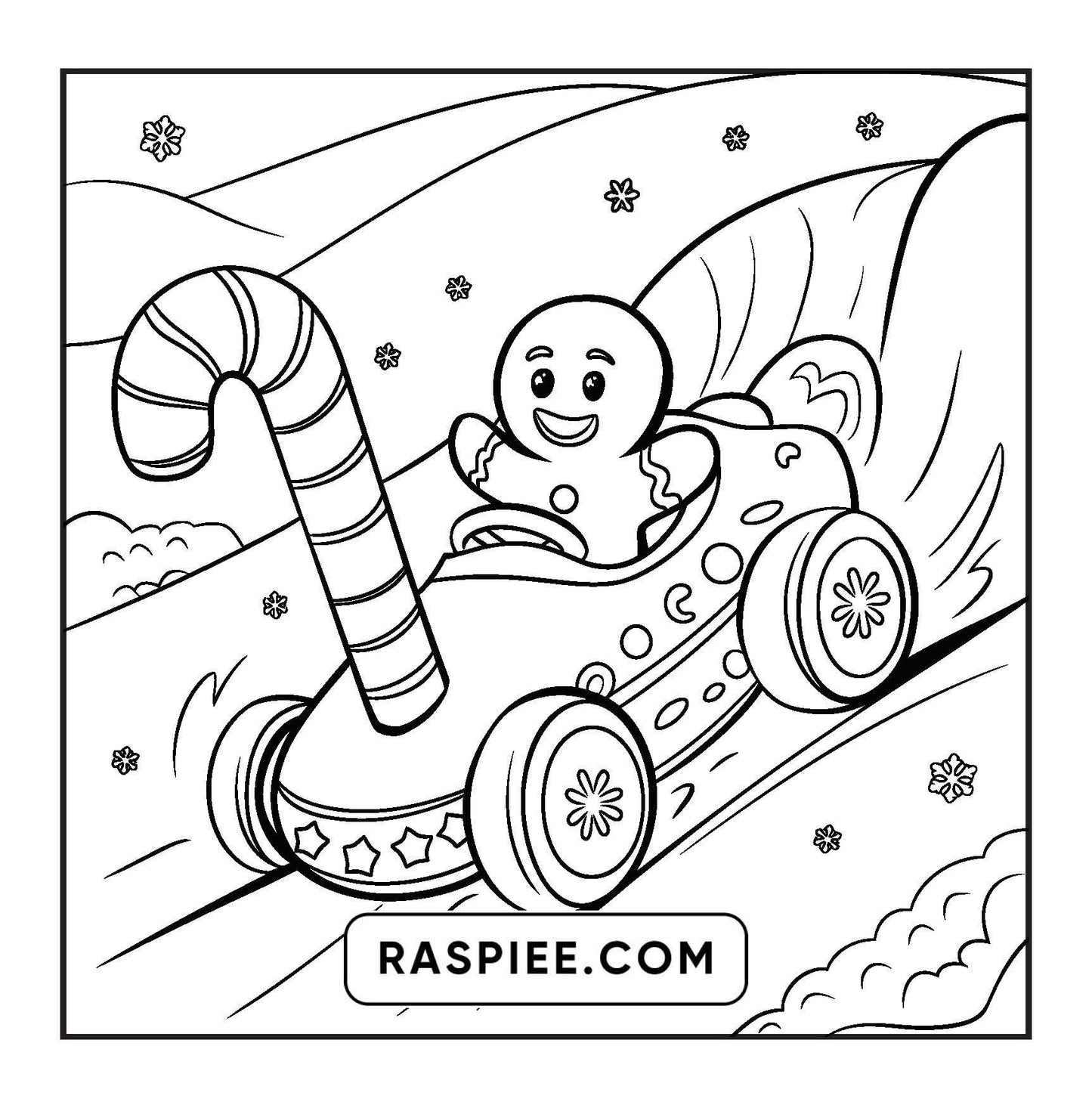 90 Bold and Easy Merry Christmas Coloring Pages