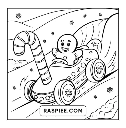 90 Bold and Easy Merry Christmas Coloring Pages
