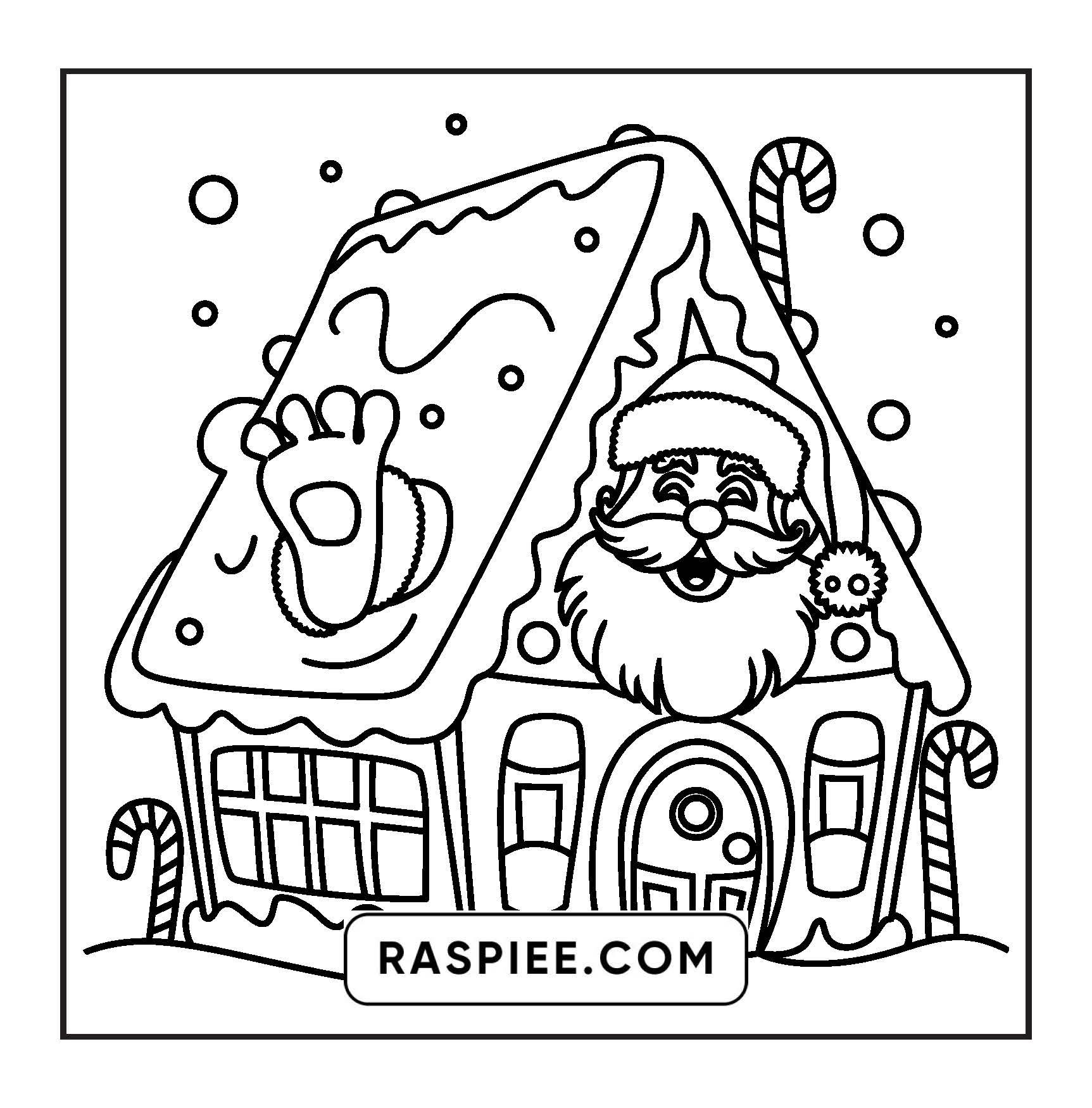 90 Bold and Easy Merry Christmas Coloring Pages