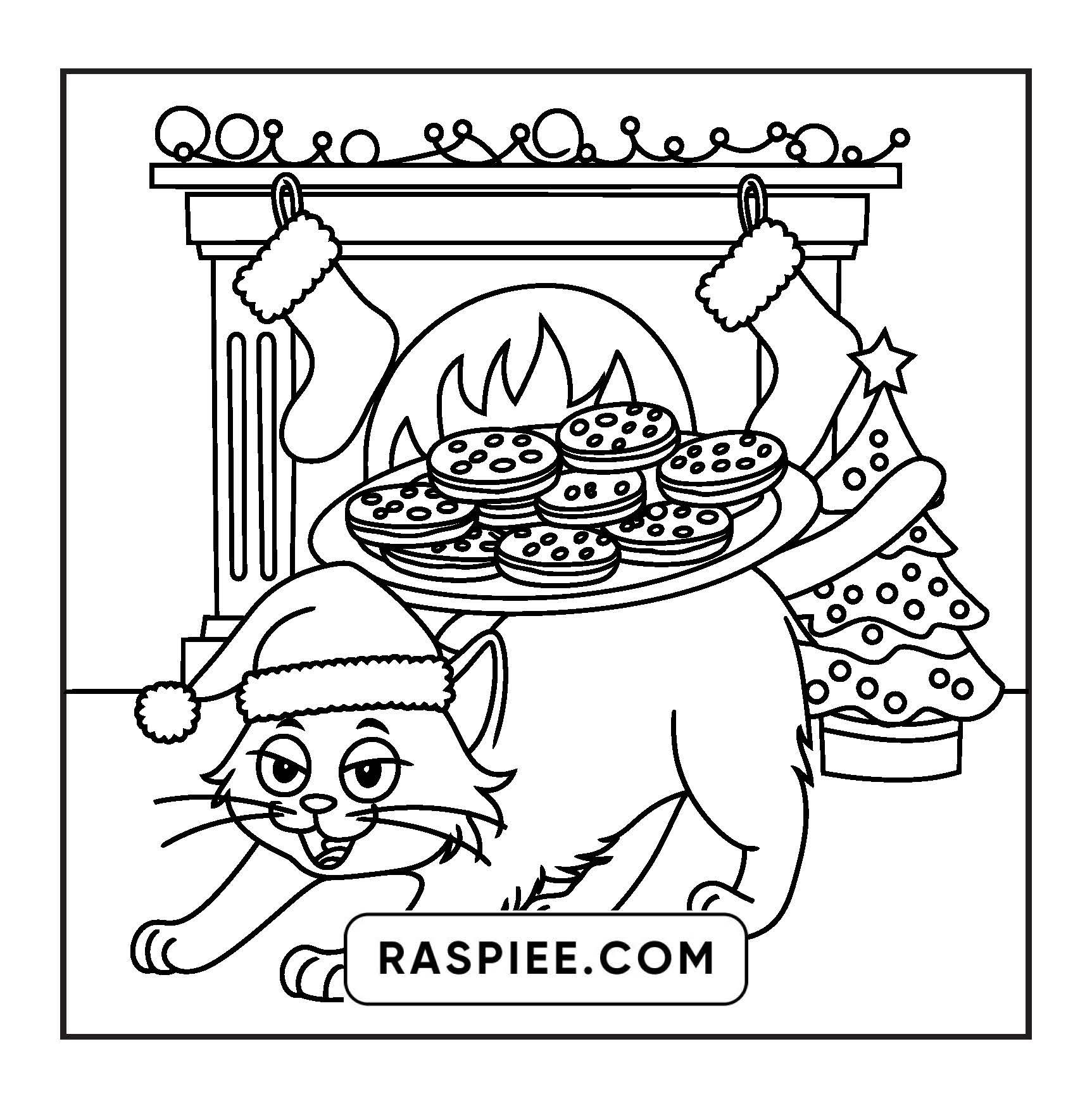 90 Bold and Easy Merry Christmas Coloring Pages