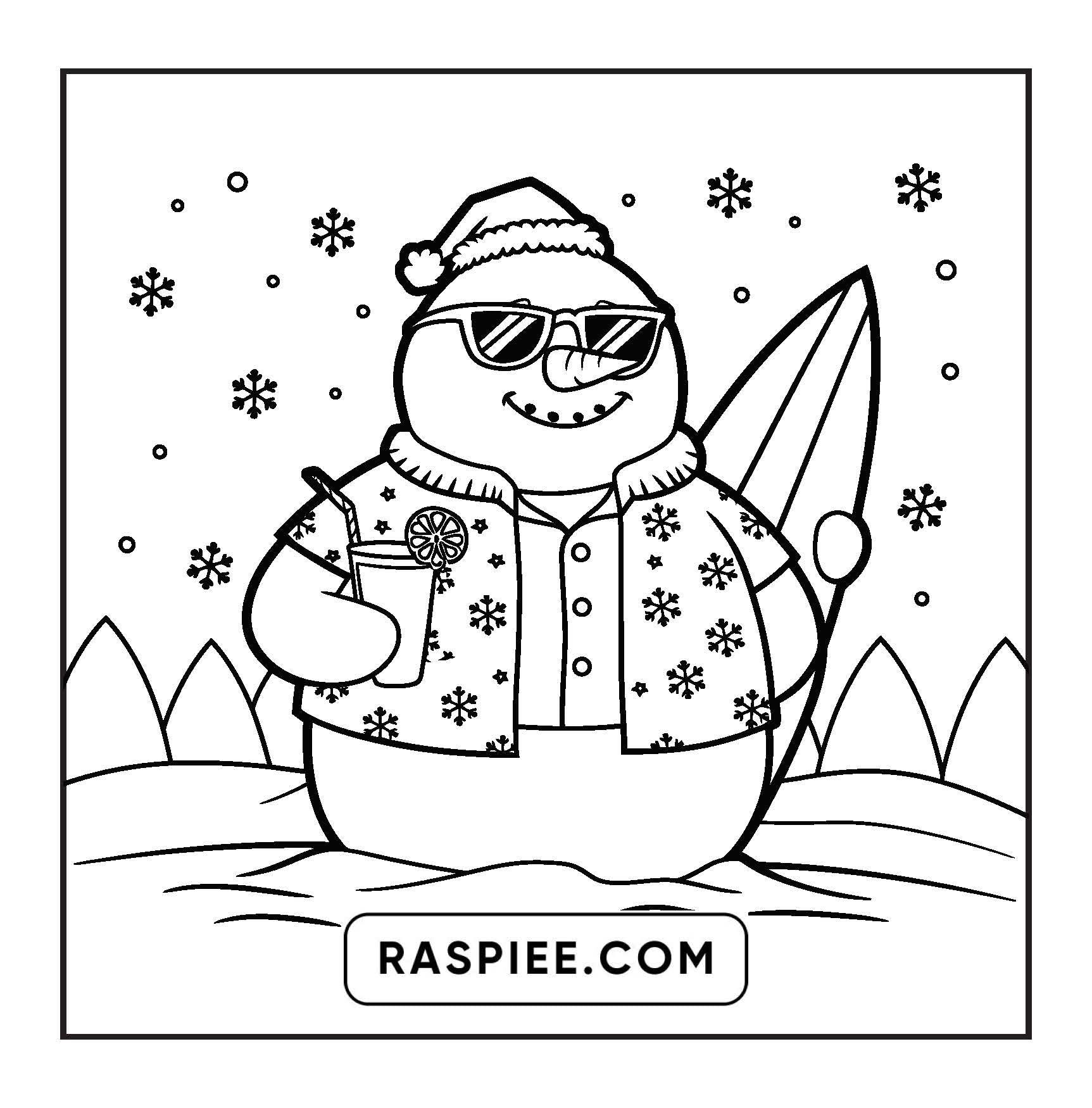 90 Bold and Easy Merry Christmas Coloring Pages