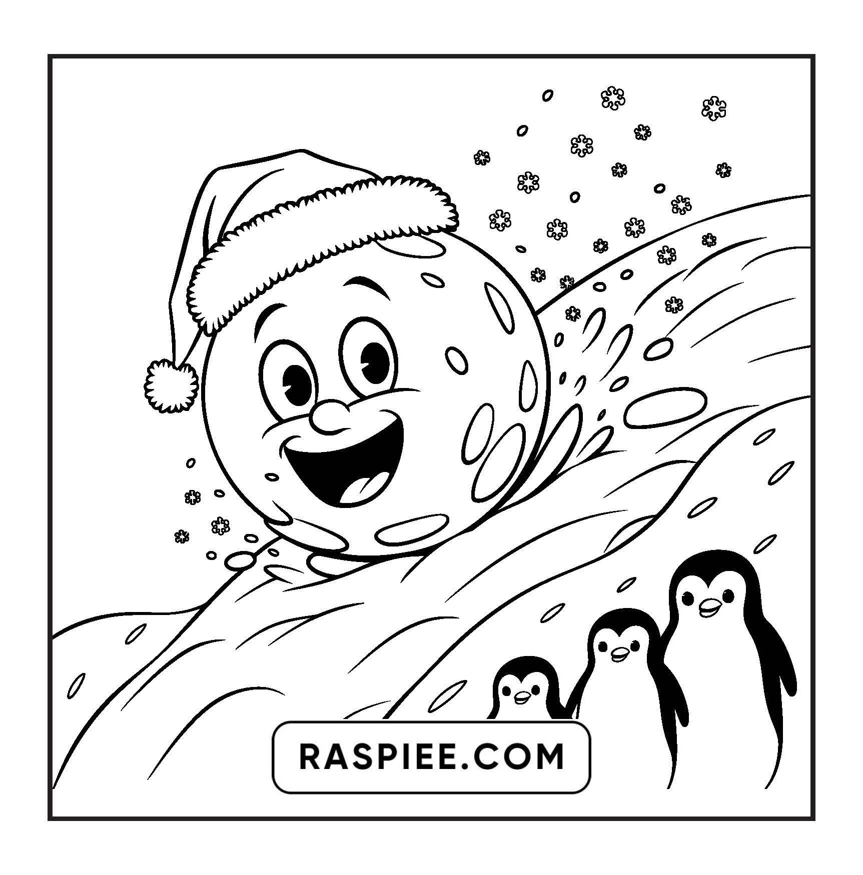90 Bold and Easy Merry Christmas Coloring Pages