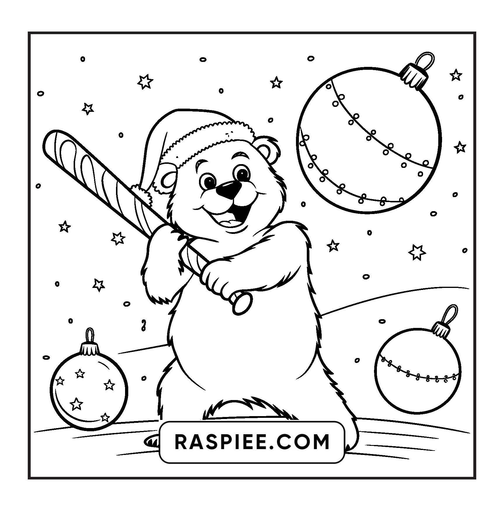 90 Bold and Easy Merry Christmas Coloring Pages