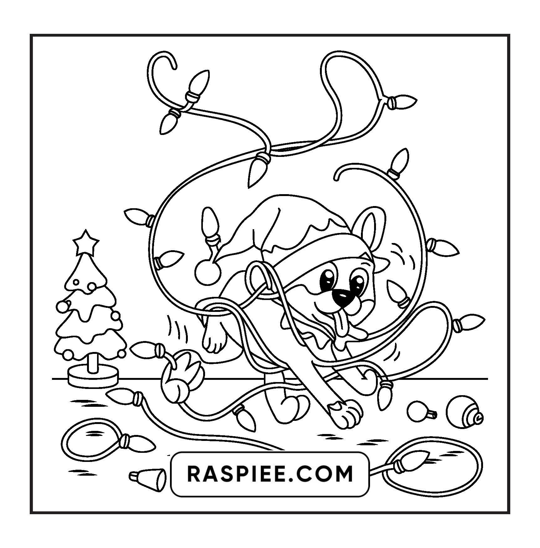 90 Bold and Easy Merry Christmas Coloring Pages
