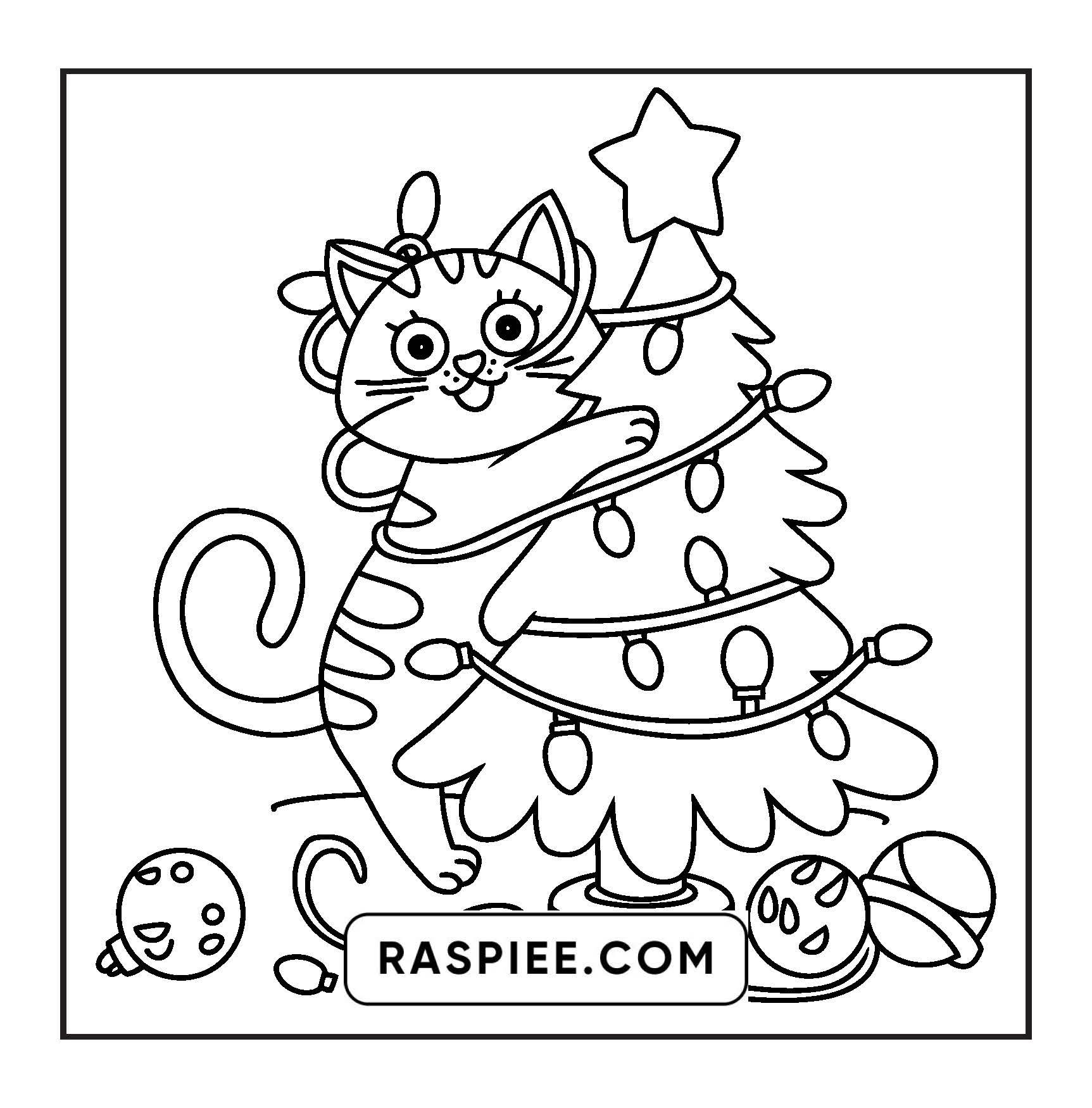 90 Bold and Easy Merry Christmas Coloring Pages