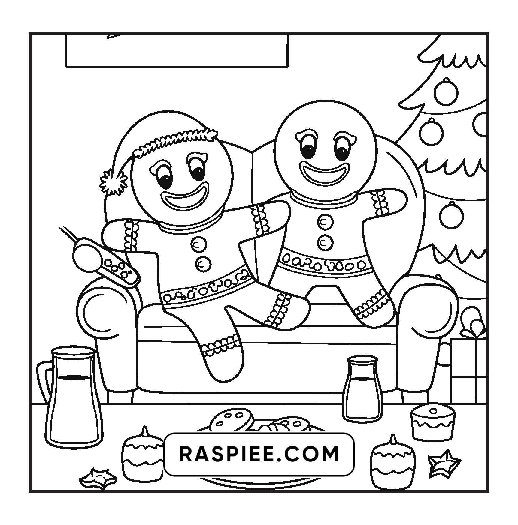 90 Bold and Easy Merry Christmas Coloring Pages