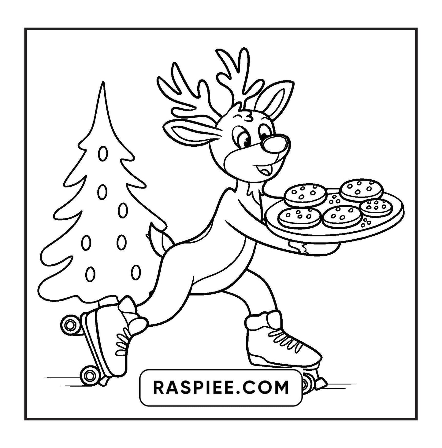 90 Bold and Easy Merry Christmas Coloring Pages