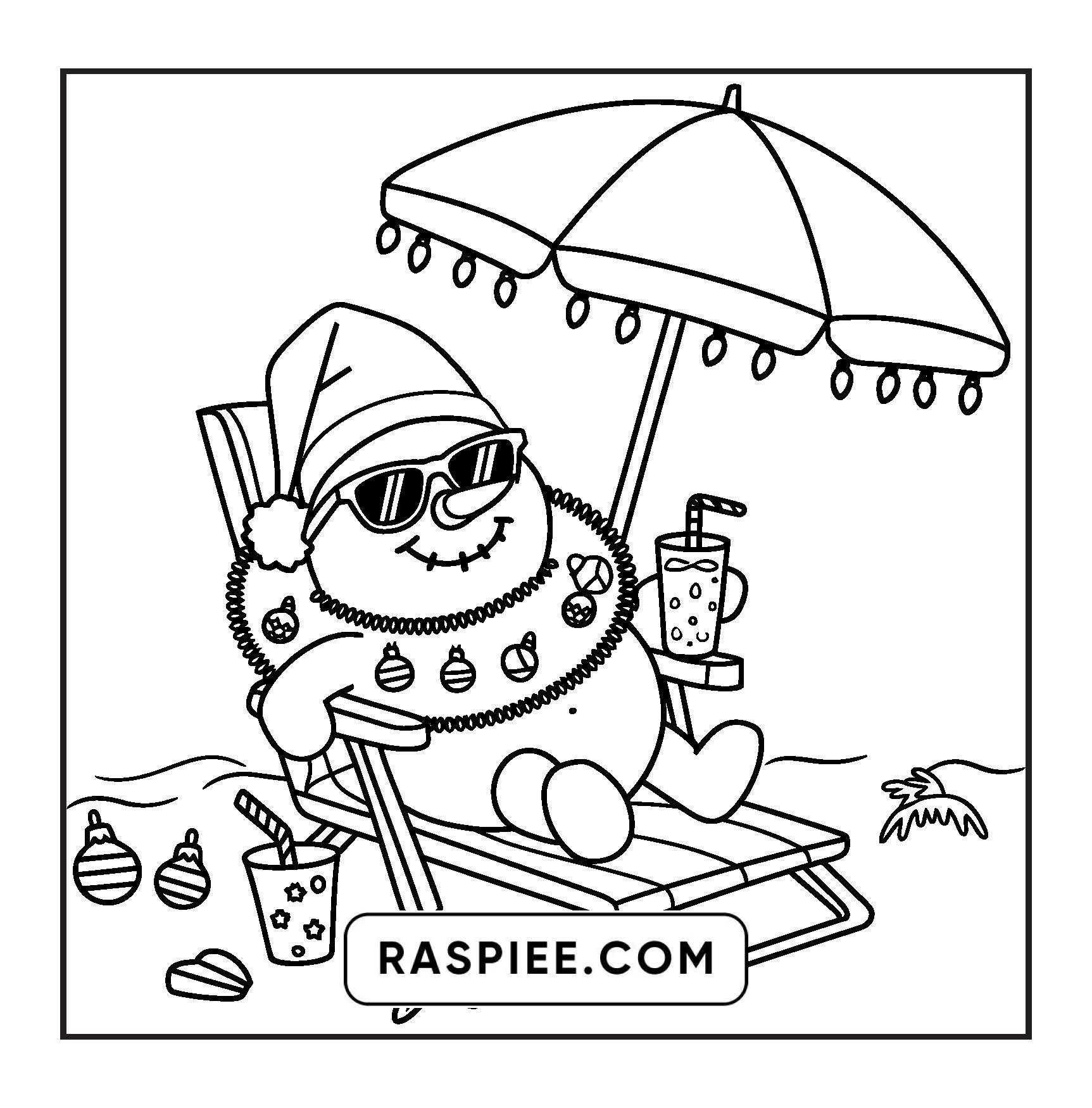 90 Bold and Easy Merry Christmas Coloring Pages